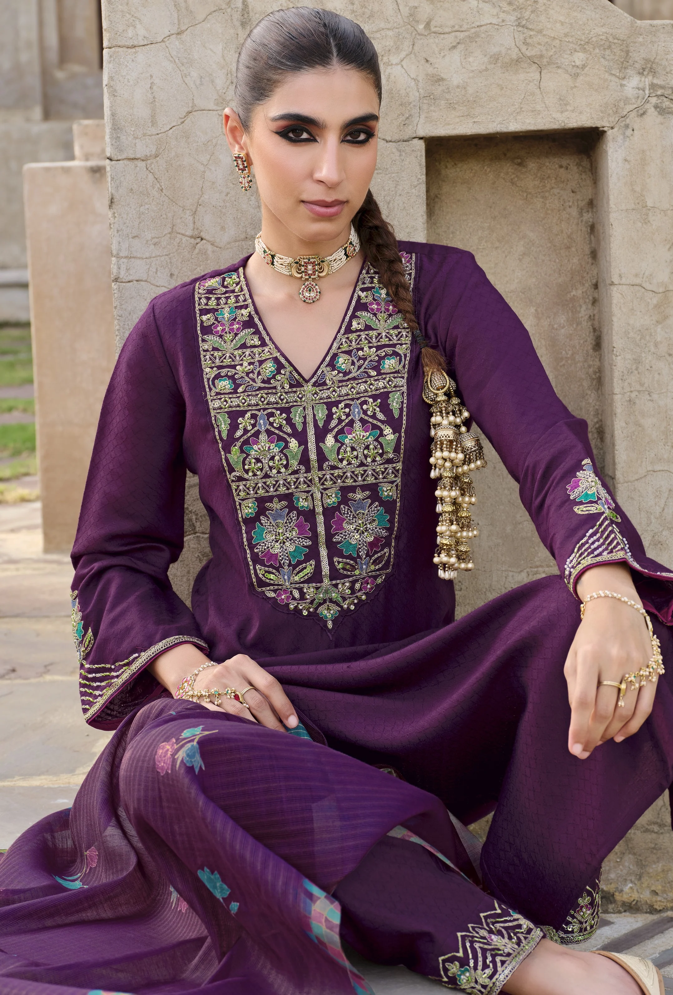 Karwat Jam Full Work Suit Set - Image 3