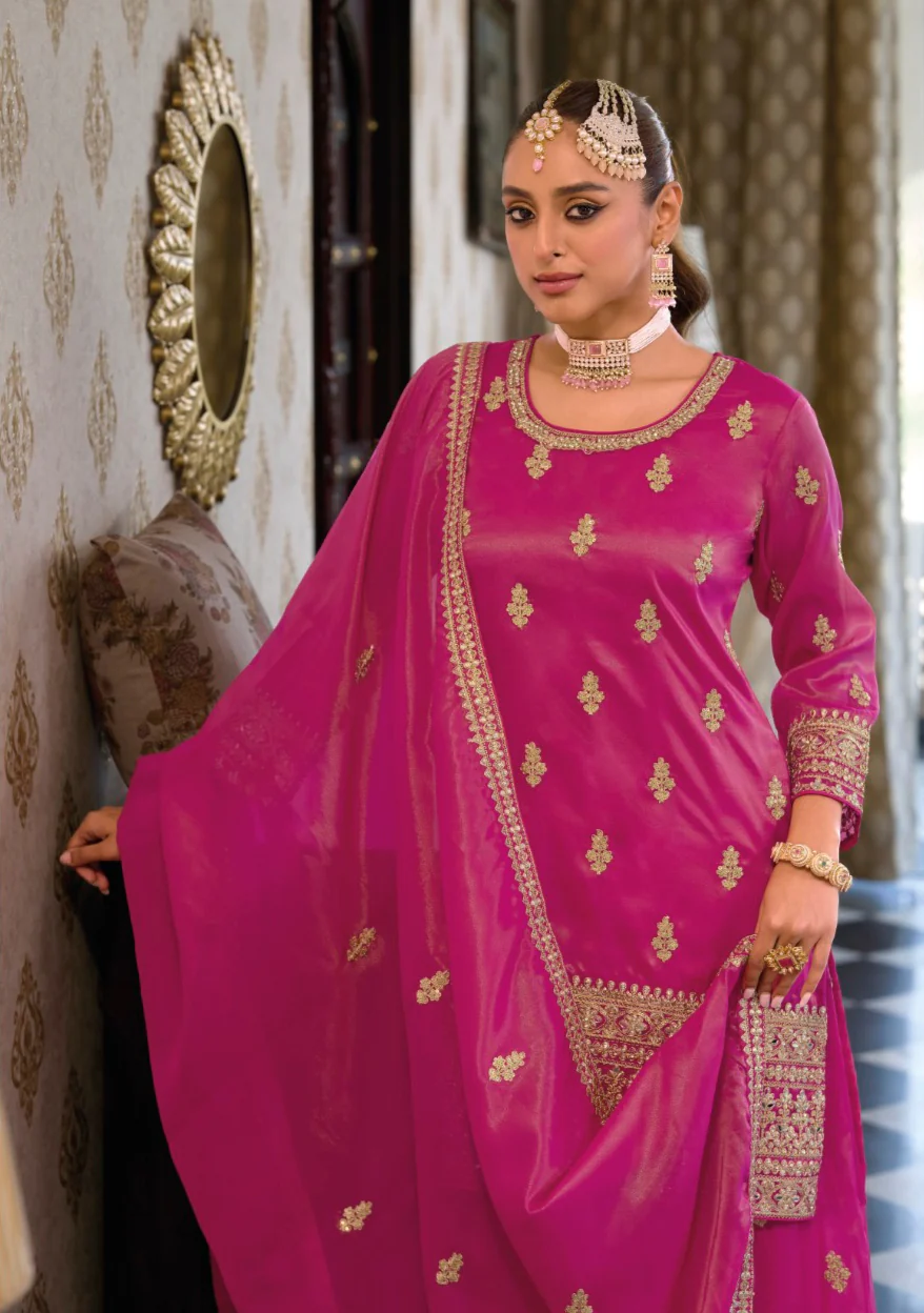 Ashtami Rose Full work Premium suit set - Image 2