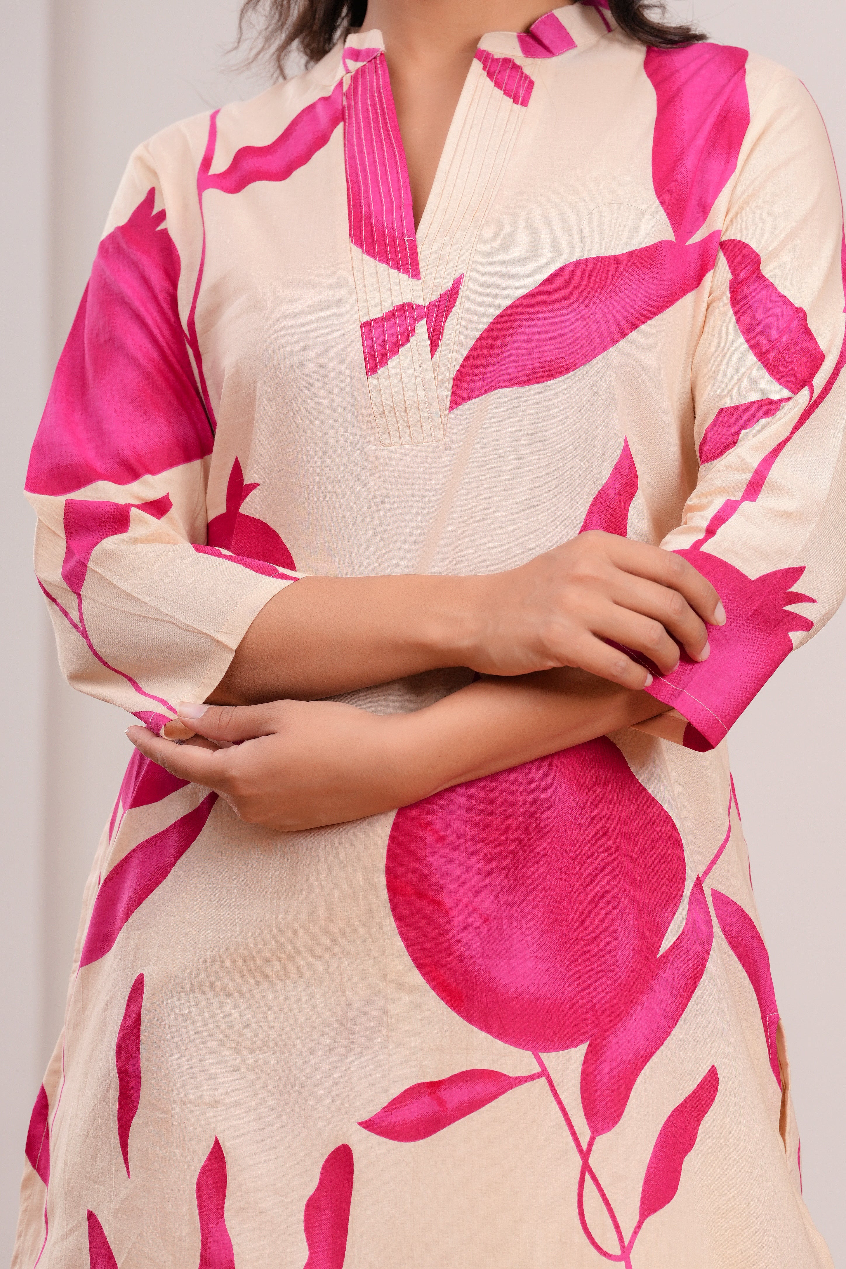 Maurya Bubblegum Printed Kurta Pant set - Image 8