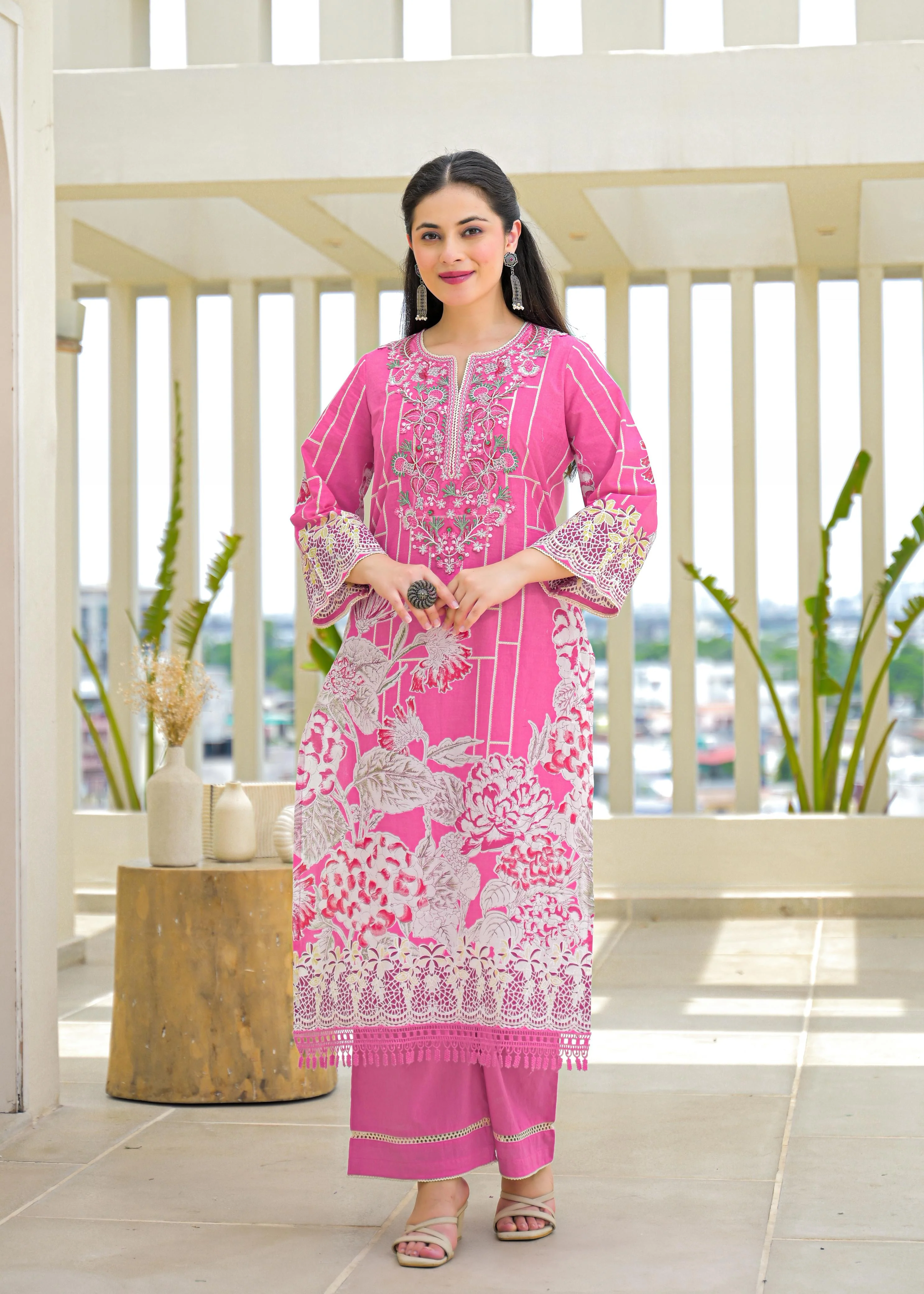 Vastramaya Miller Embroidery Lawn Suit Set - Image 5