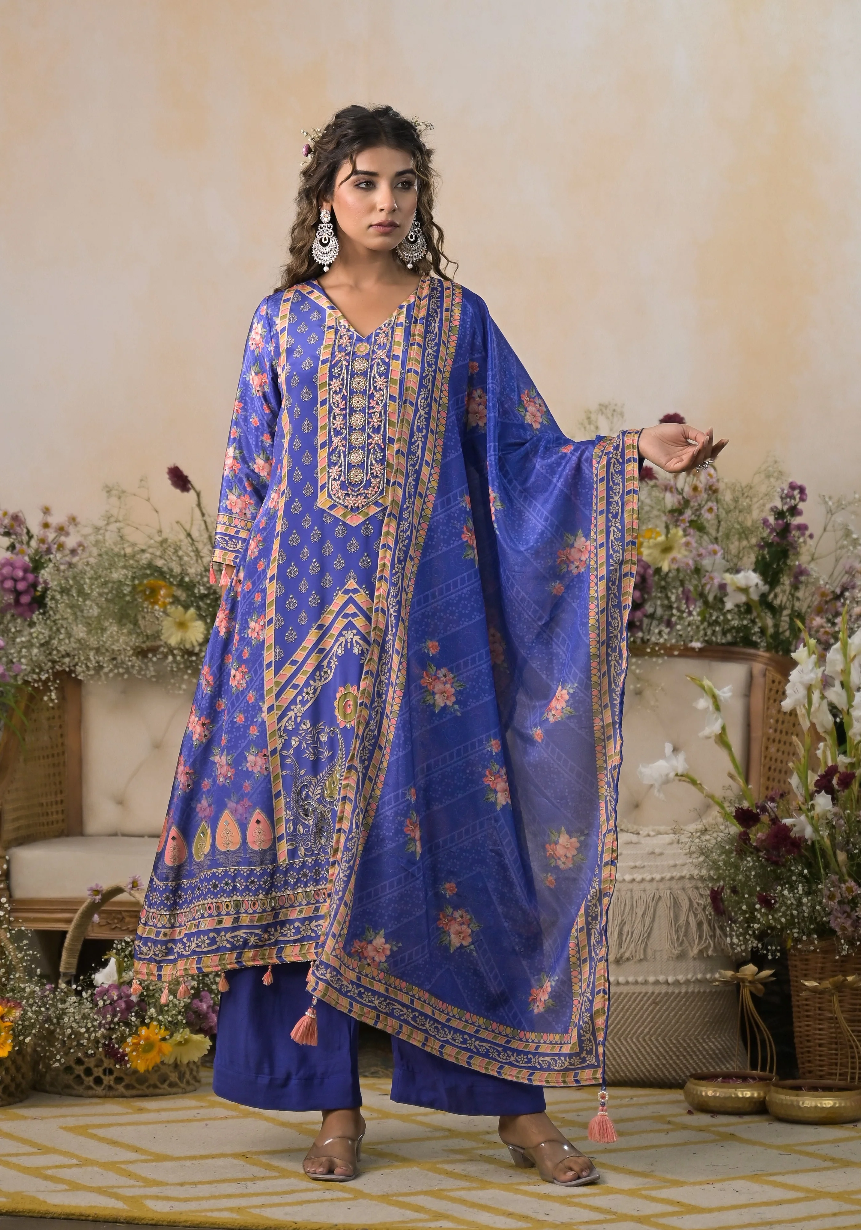 Trinity Hibis Full Work Premium Suit Set - Image 4