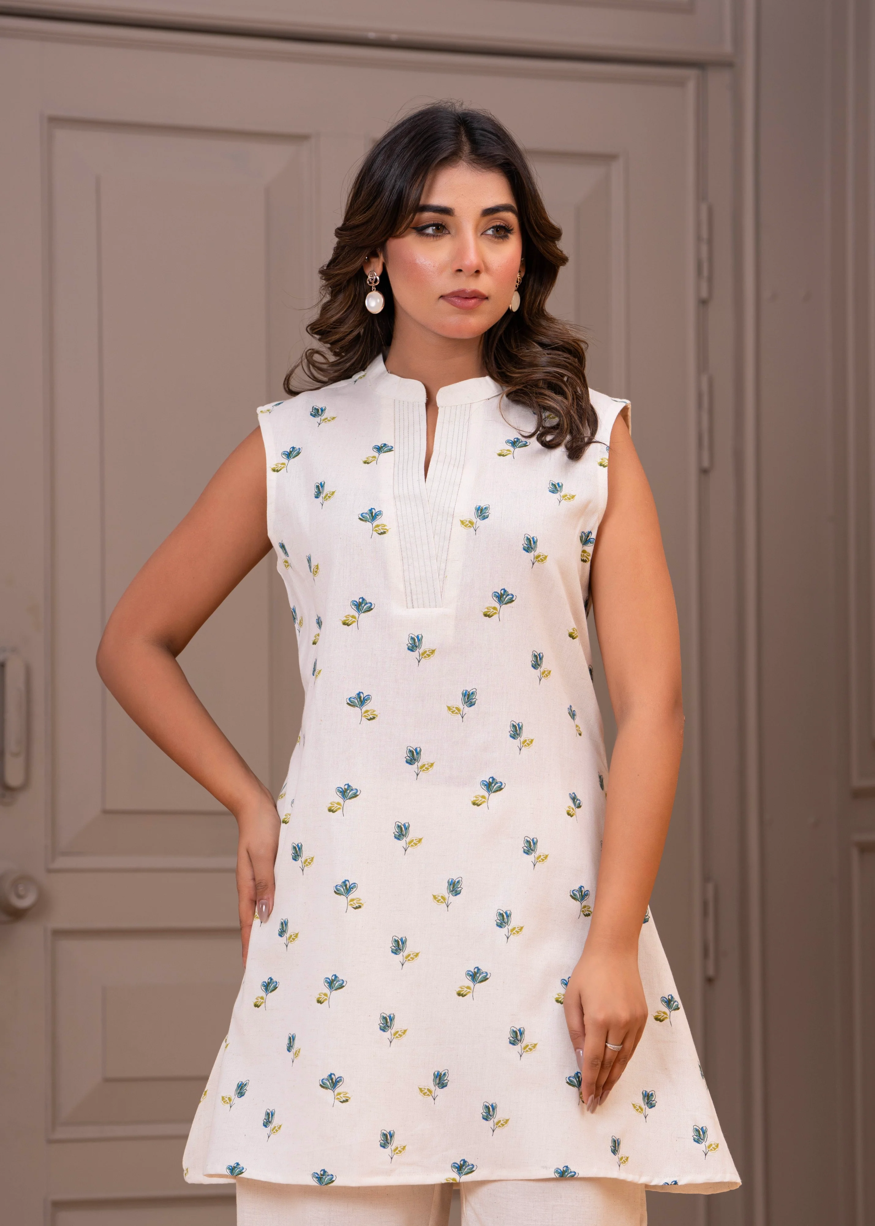 Maurya Raffles Printed Co-ord Set - Image 2