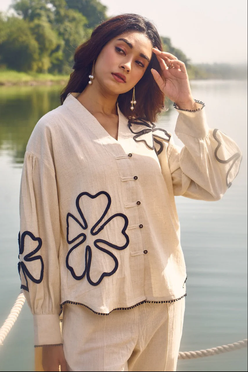 Wespret indi embroidery cotton co-ord set - Image 2