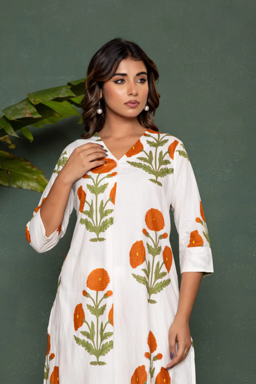 Mika Pearl Cotton Printed Co-ord Set - Image 2