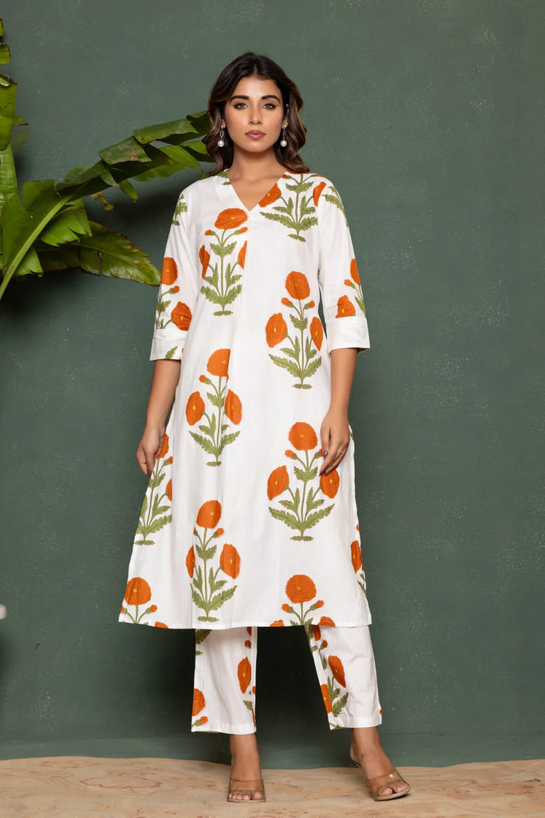 Mika Pearl Cotton Printed Co-ord Set - Image 6