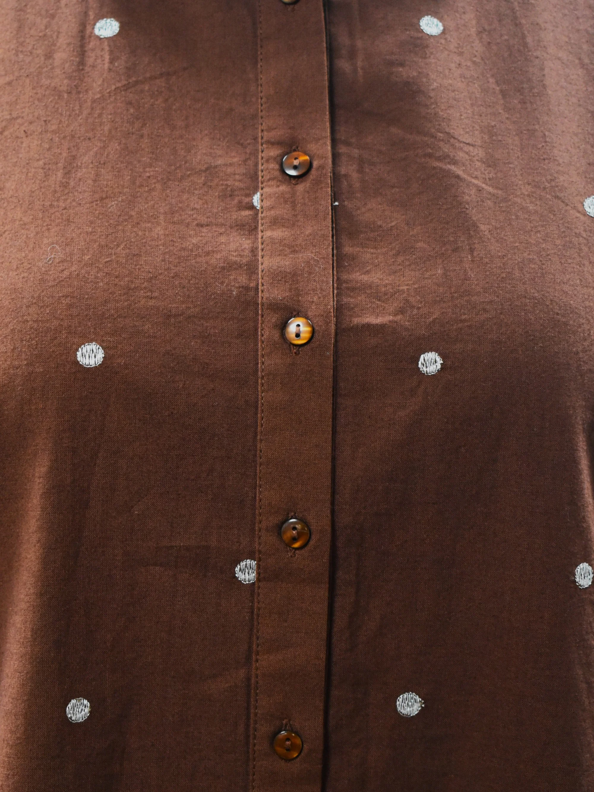 Ivanka Hazel Embrodiery Cotton Shirt - Image 4