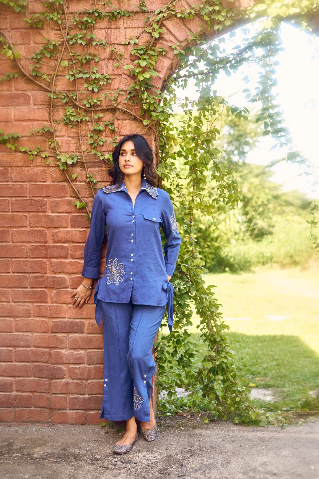 Wespret persian embroidery cotton co-ord set - Image 4