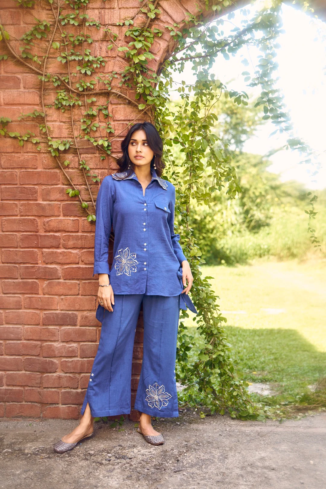 Wespret persian embroidery cotton co-ord set - Image 5