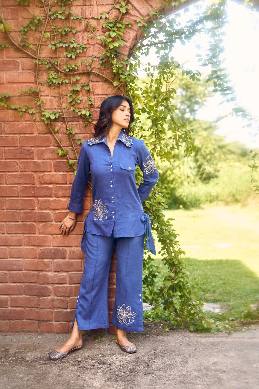 Wespret persian embroidery cotton co-ord set - Image 6
