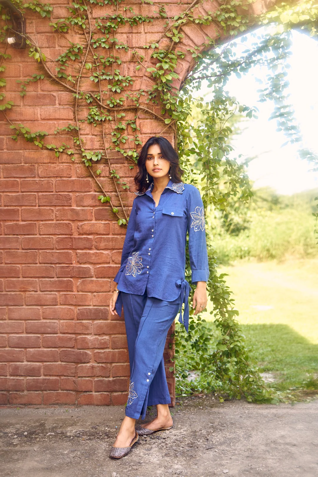 Wespret persian embroidery cotton co-ord set - Image 9