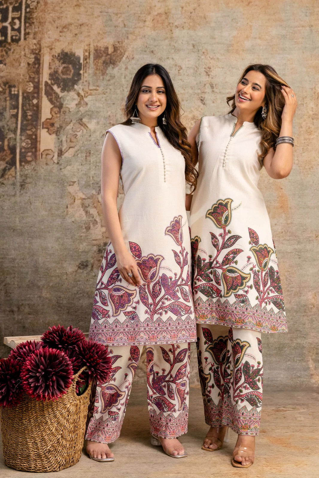 Hardik Dewdrop Cotton Kurta pants set - Image 8