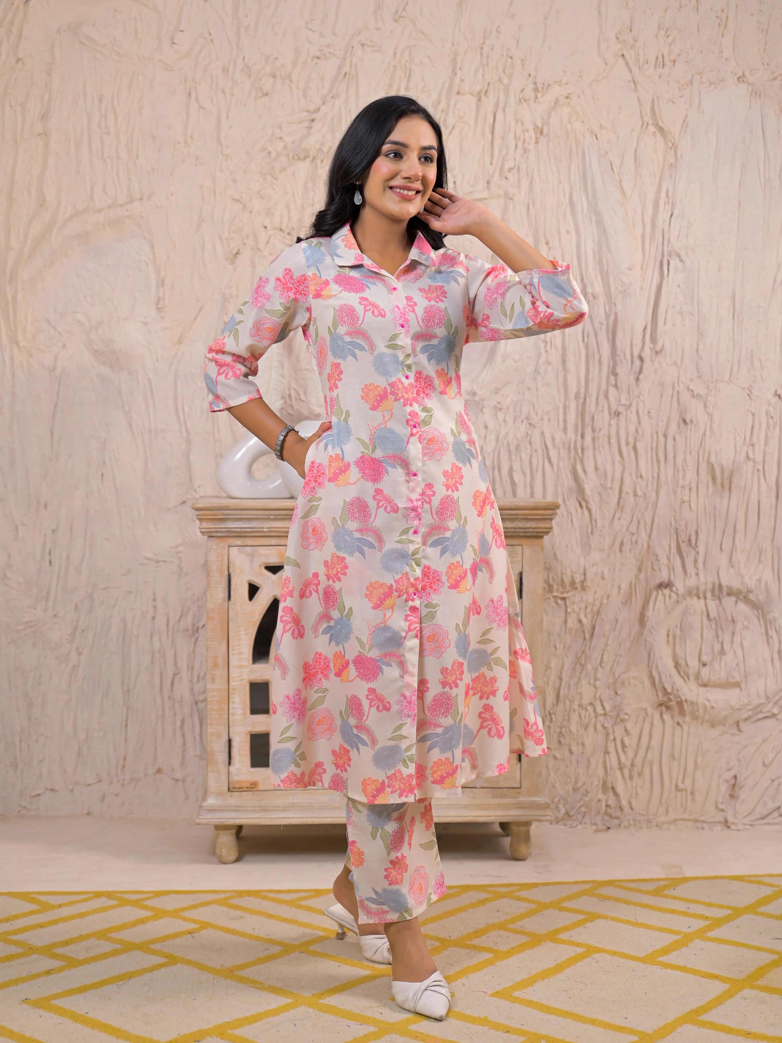 Bindiya Bloom Printed Co-ord Set - Image 10