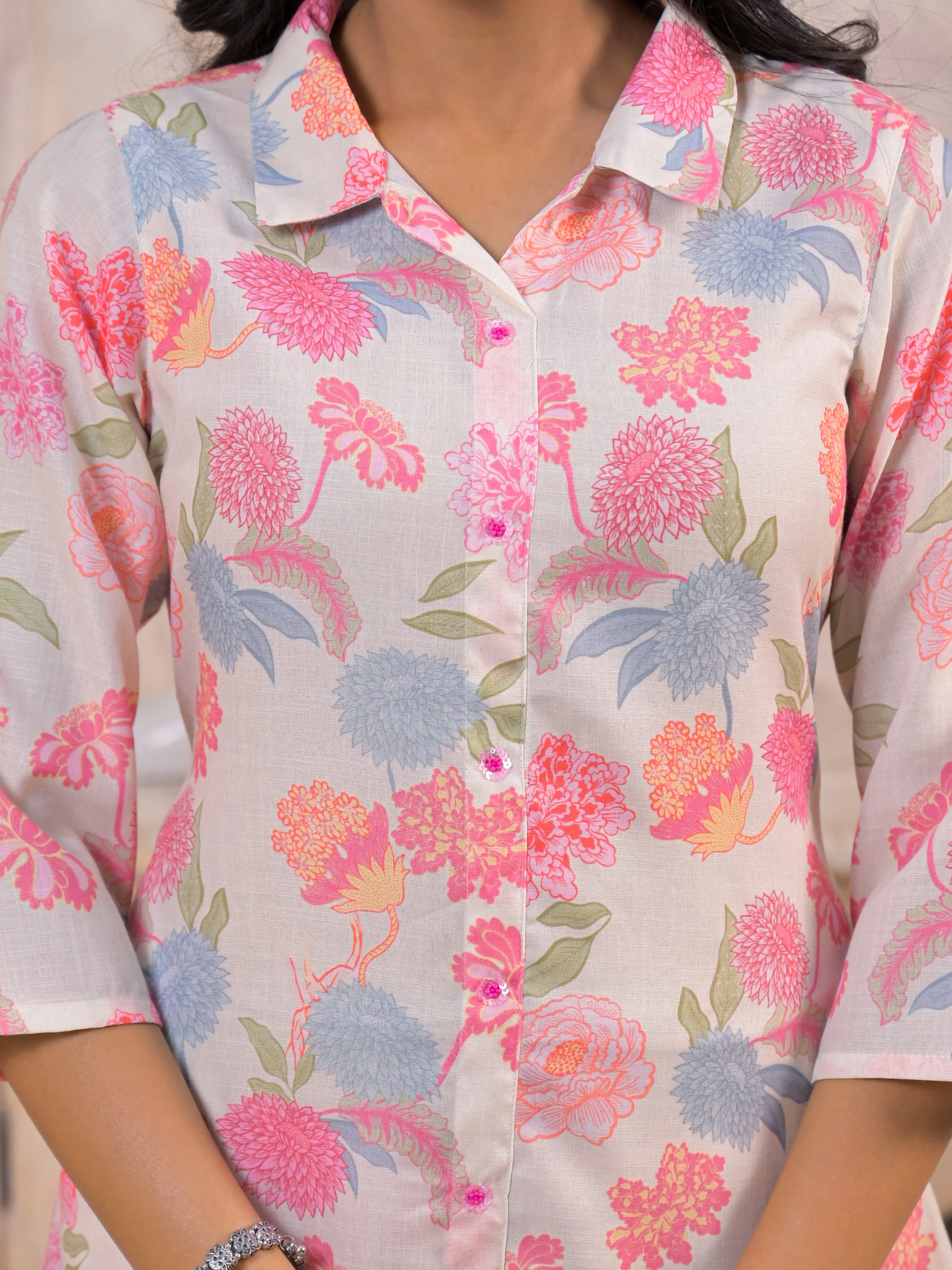 Bindiya Bloom Printed Co-ord Set - Image 12