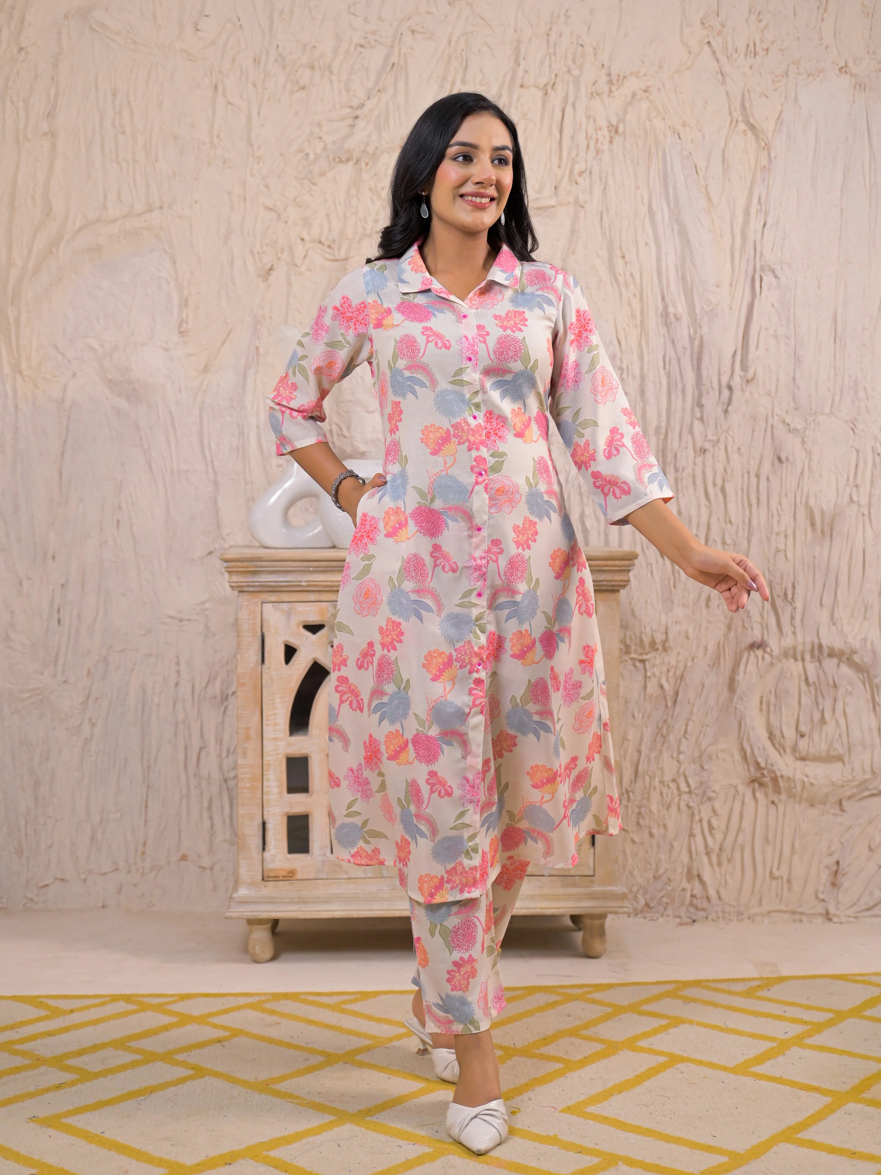 Bindiya Bloom Printed Co-ord Set - Image 13