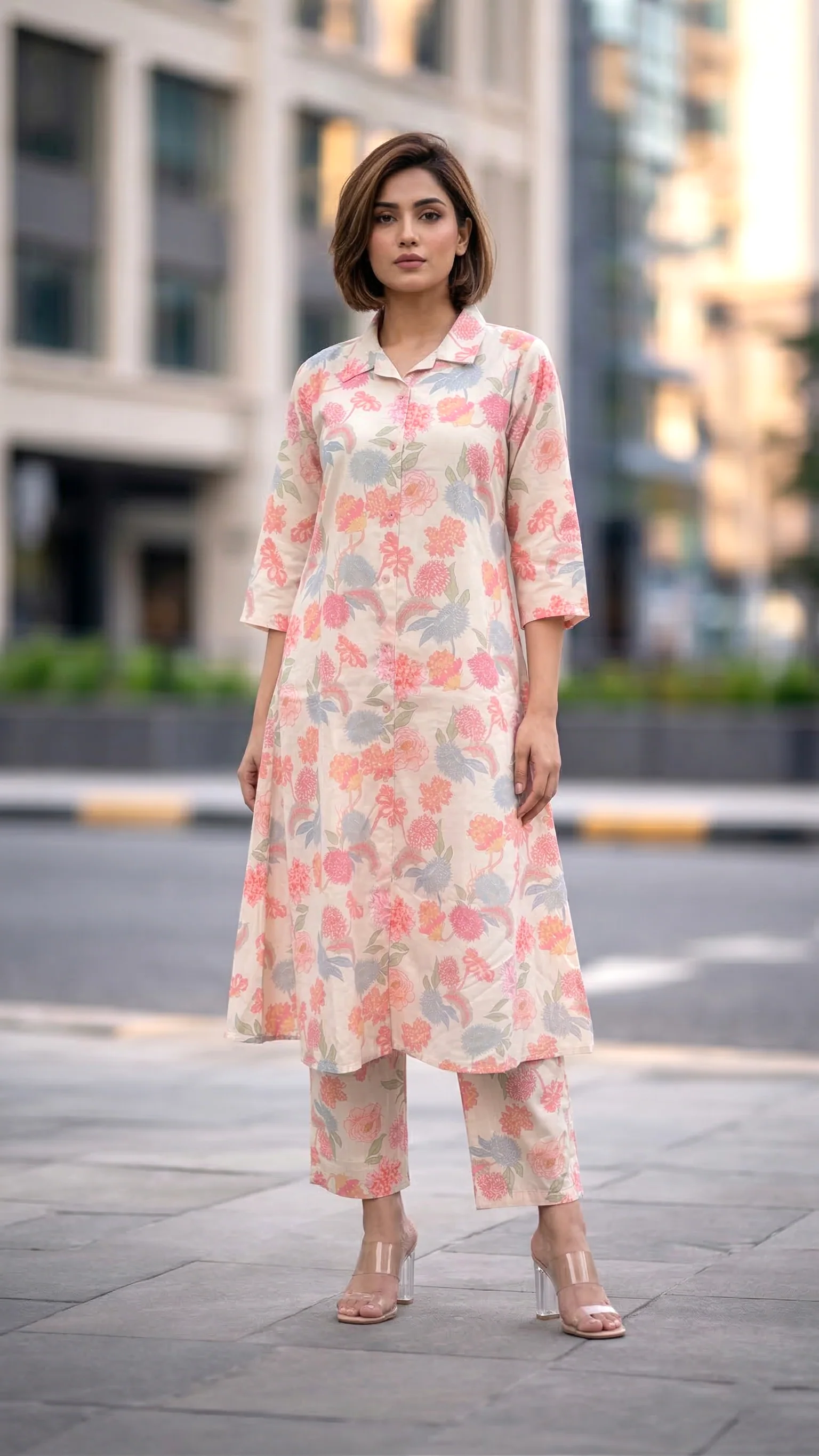 Bindiya Bloom Printed Co-ord Set - Image 2