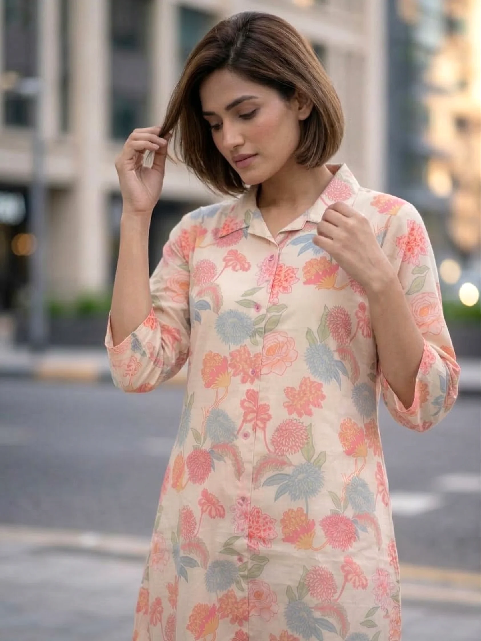 Bindiya Bloom Printed Co-ord Set - Image 4