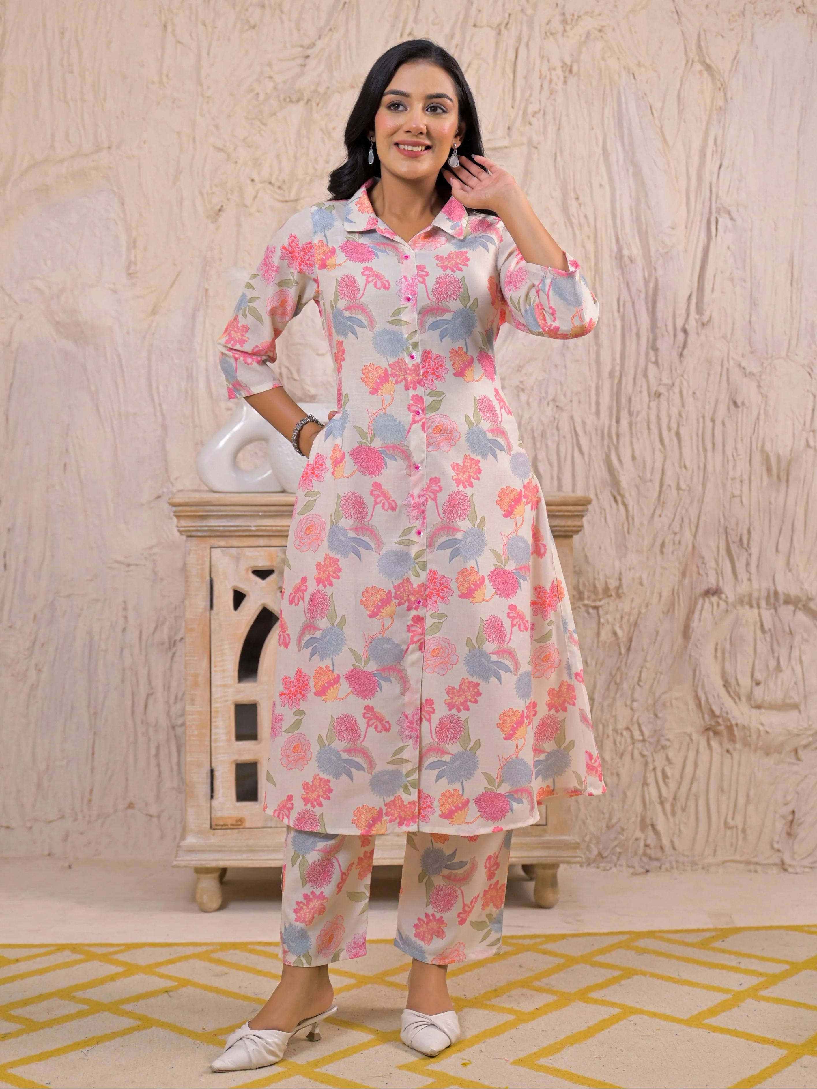 Bindiya Bloom Printed Co-ord Set - Image 6