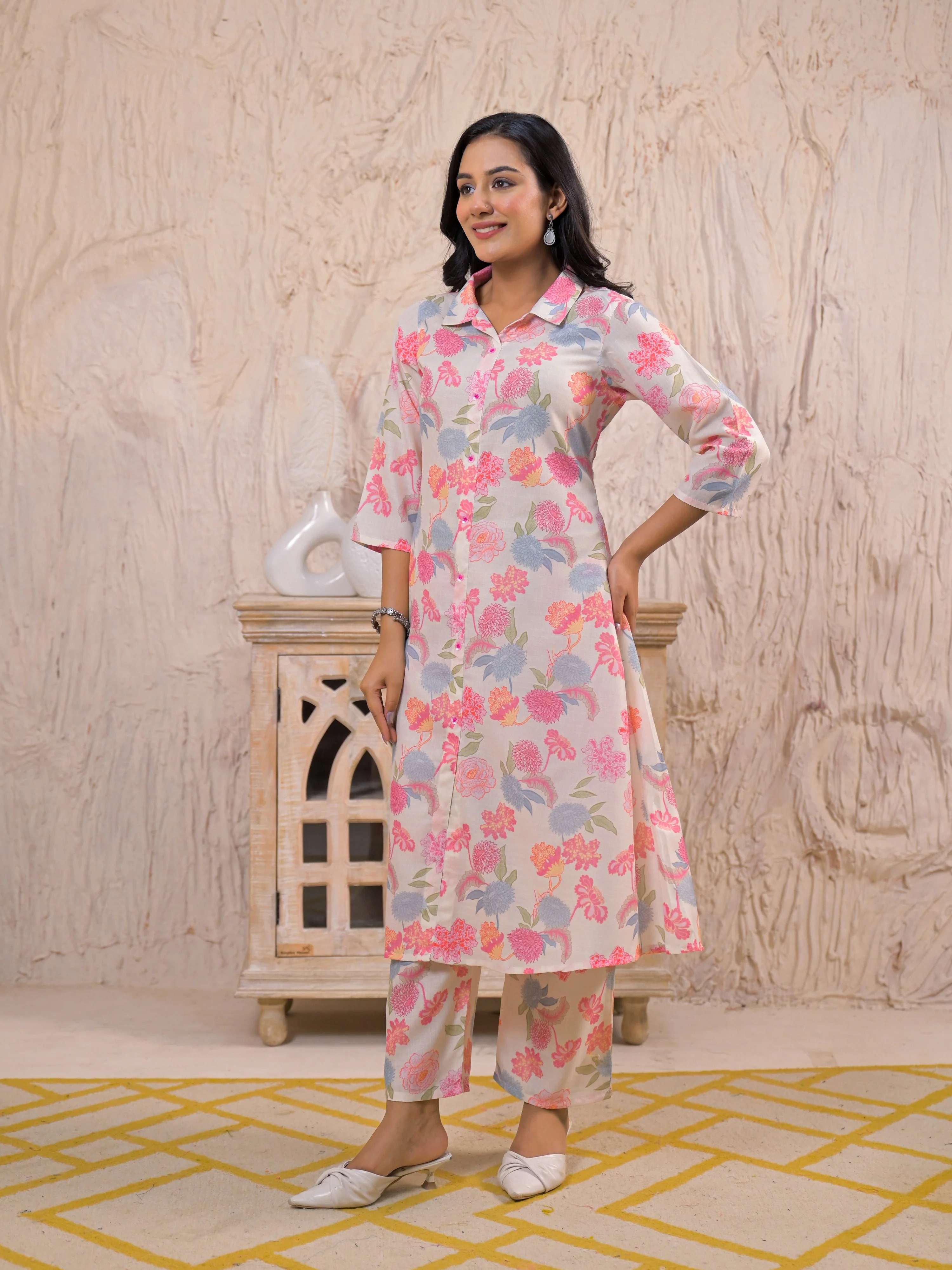 Bindiya Bloom Printed Co-ord Set - Image 9
