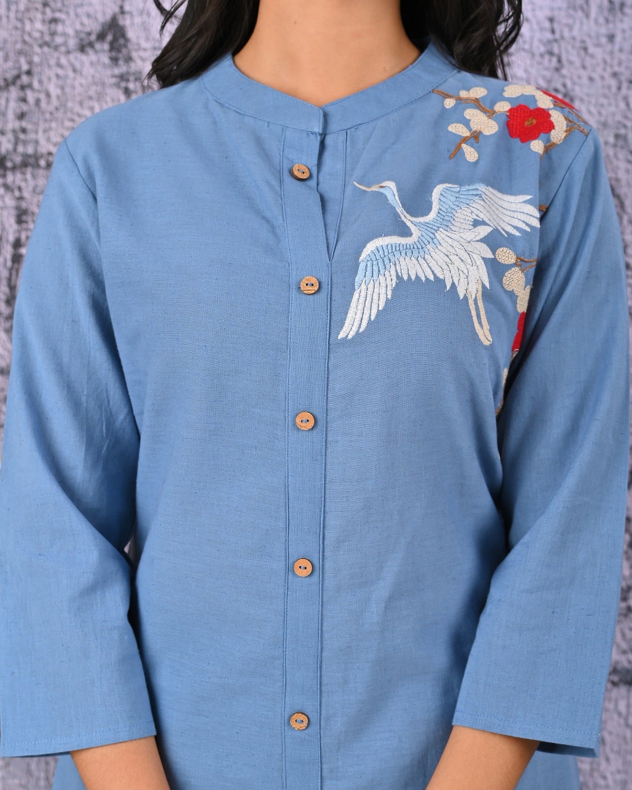 Rajhans Sky Embroidery Kurta Pant Set - Image 6