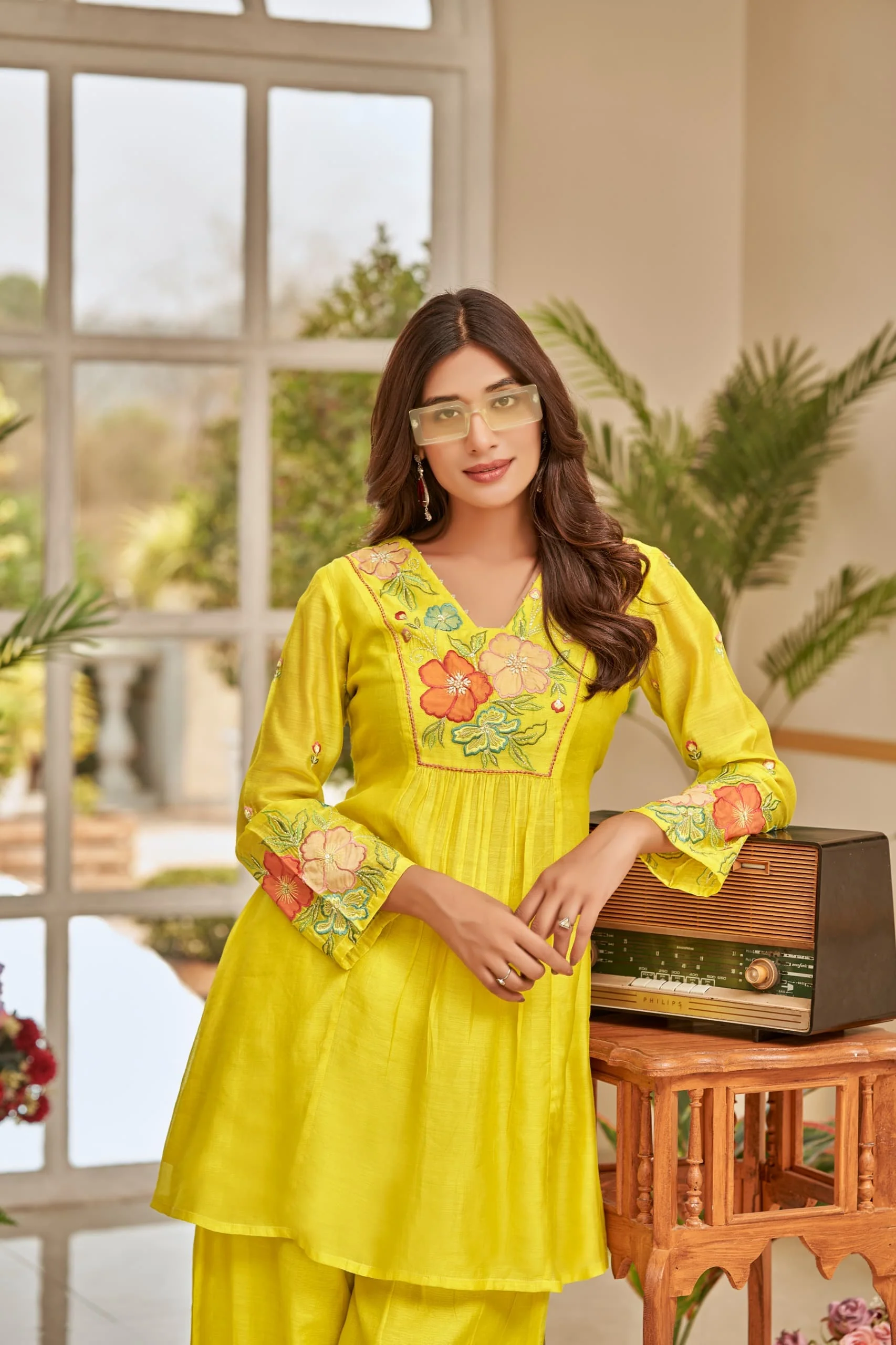 Gaurisha kelly embroidery premium co-ord Set - Image 3