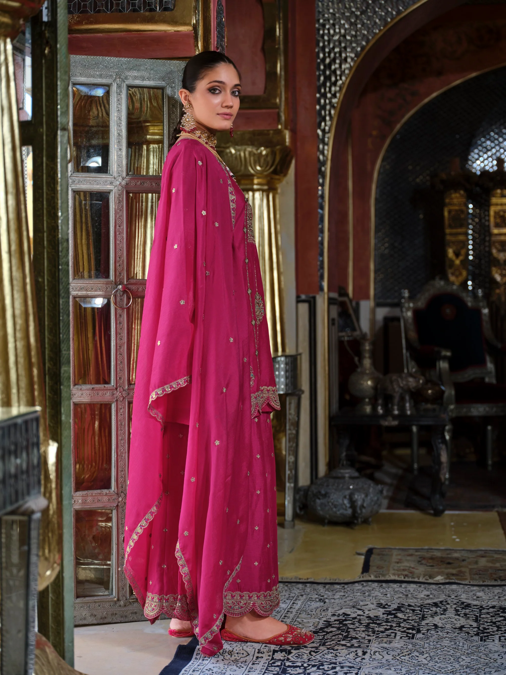 Triyaksha Rani Full Work Heavy Suit Set - Image 5