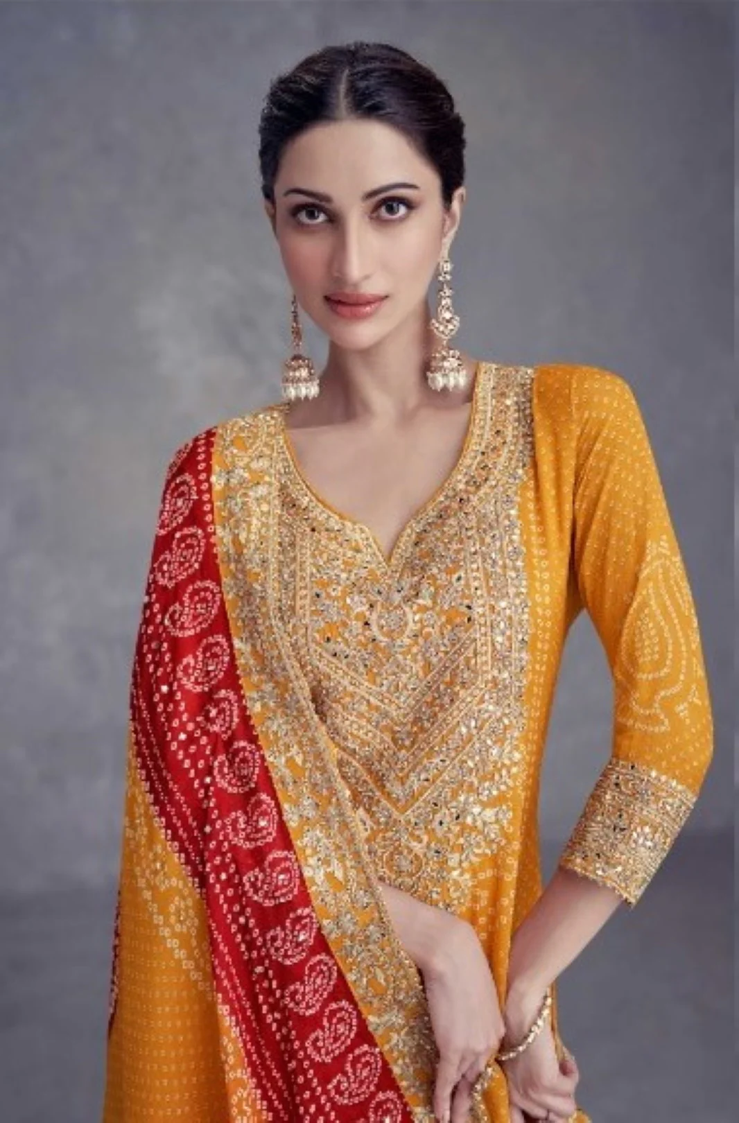 Dhunki amber premium full work suit set - Image 2