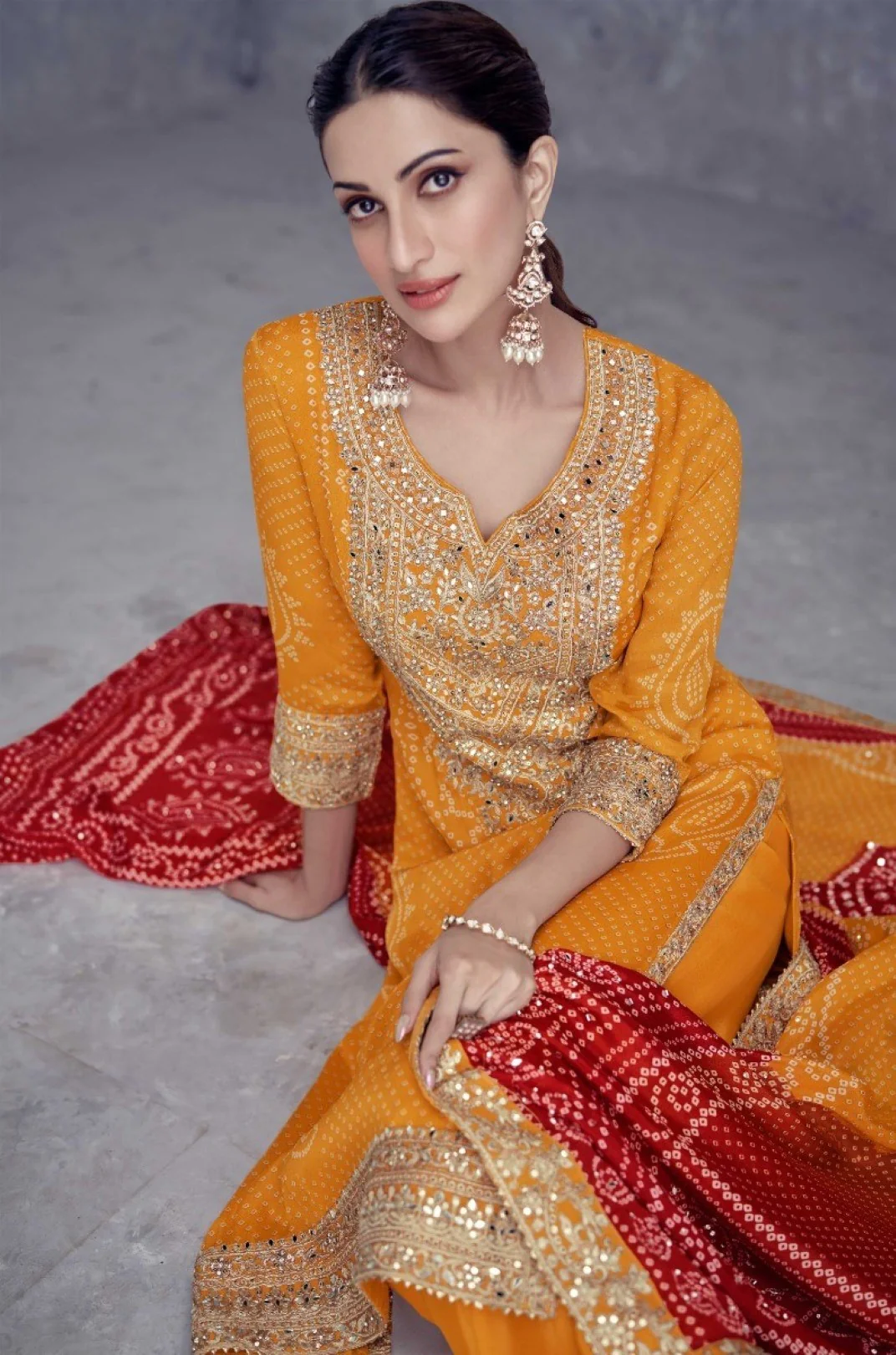 Dhunki amber premium full work suit set - Image 5