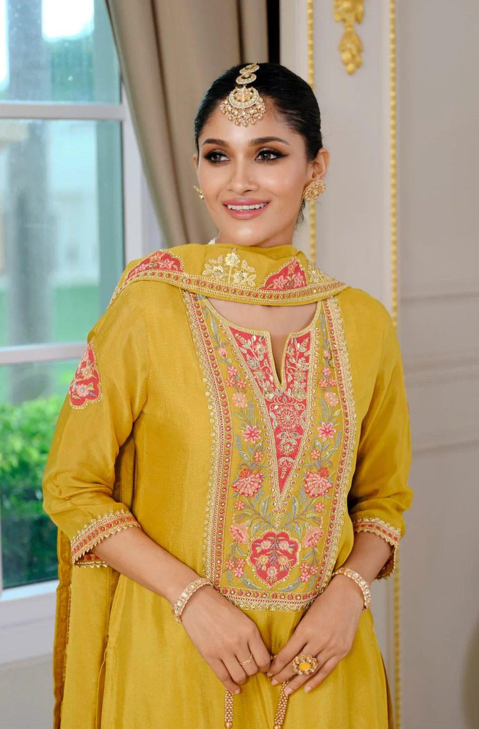 Suryamookhi amber Embroidery Gharara Suit Set - Image 2