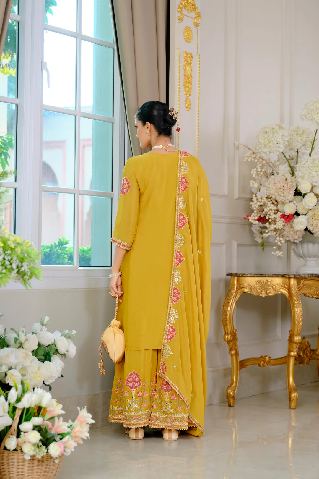 Suryamookhi amber Embroidery Gharara Suit Set - Image 3