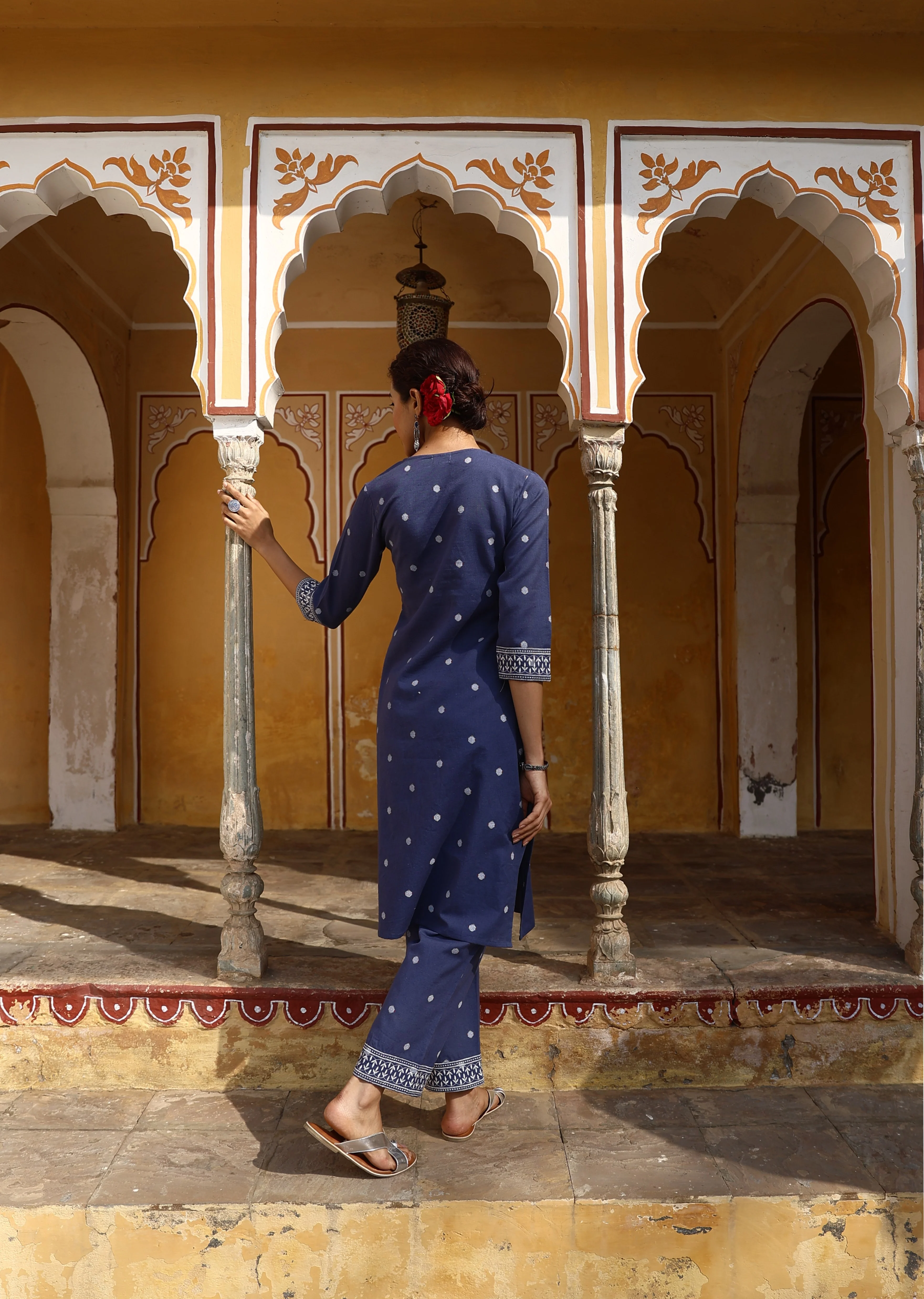 TUSHKI Indigo Co-ord Set - Image 2