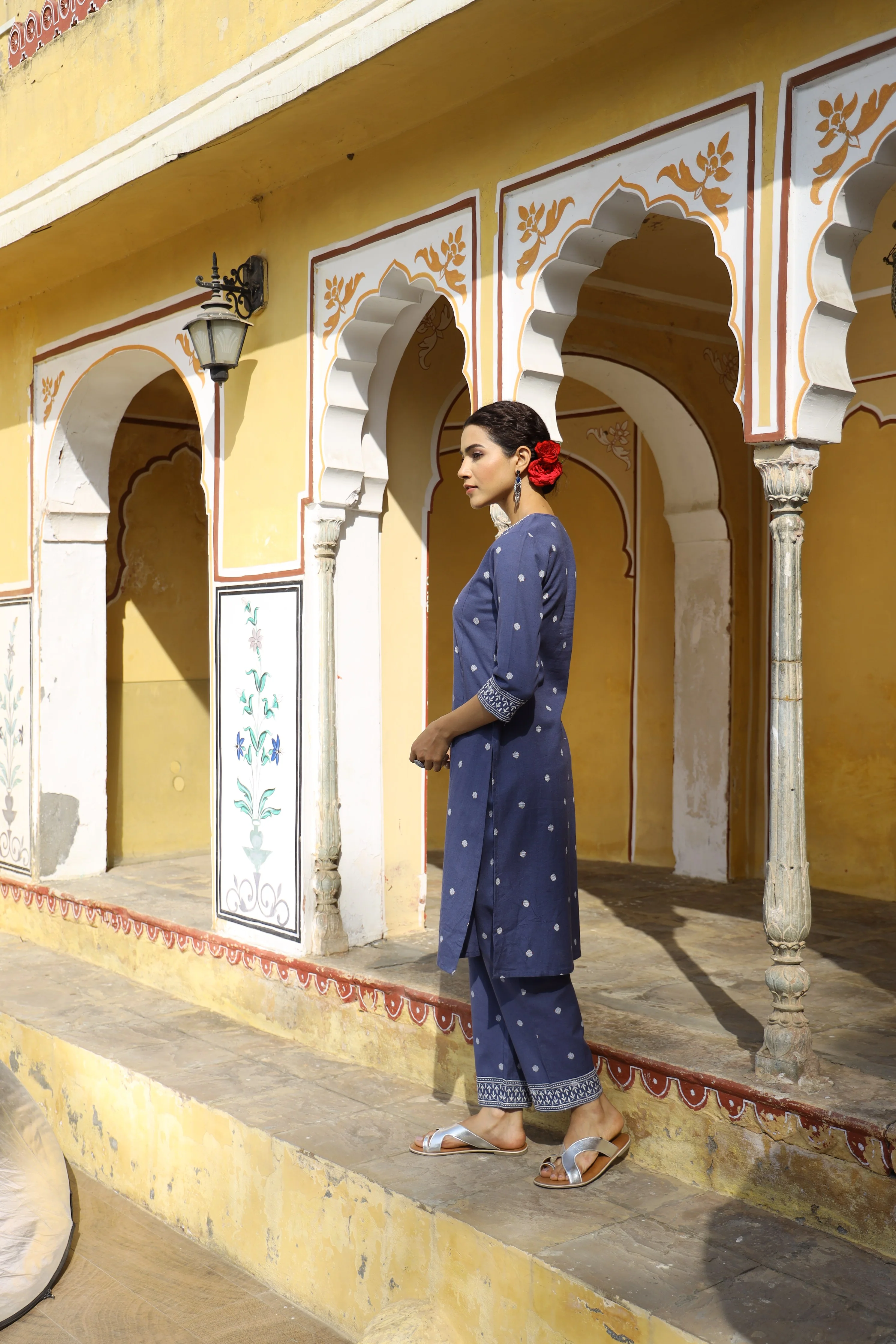 TUSHKI Indigo Co-ord Set - Image 5