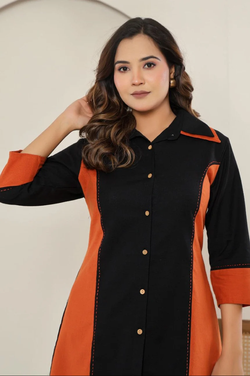 Puran sable cotton co-ord set - Image 2