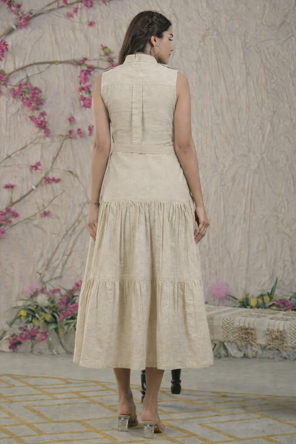 Ridhika Tuscan cotton dress - Image 3