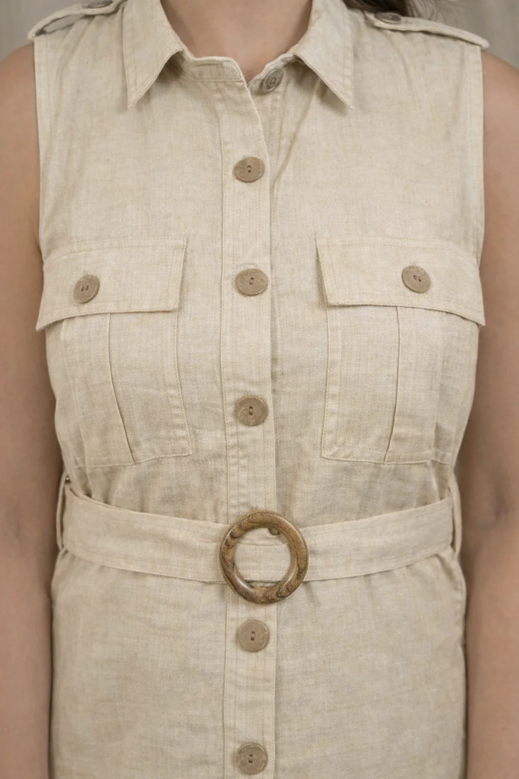 Ridhika Tuscan cotton dress - Image 4