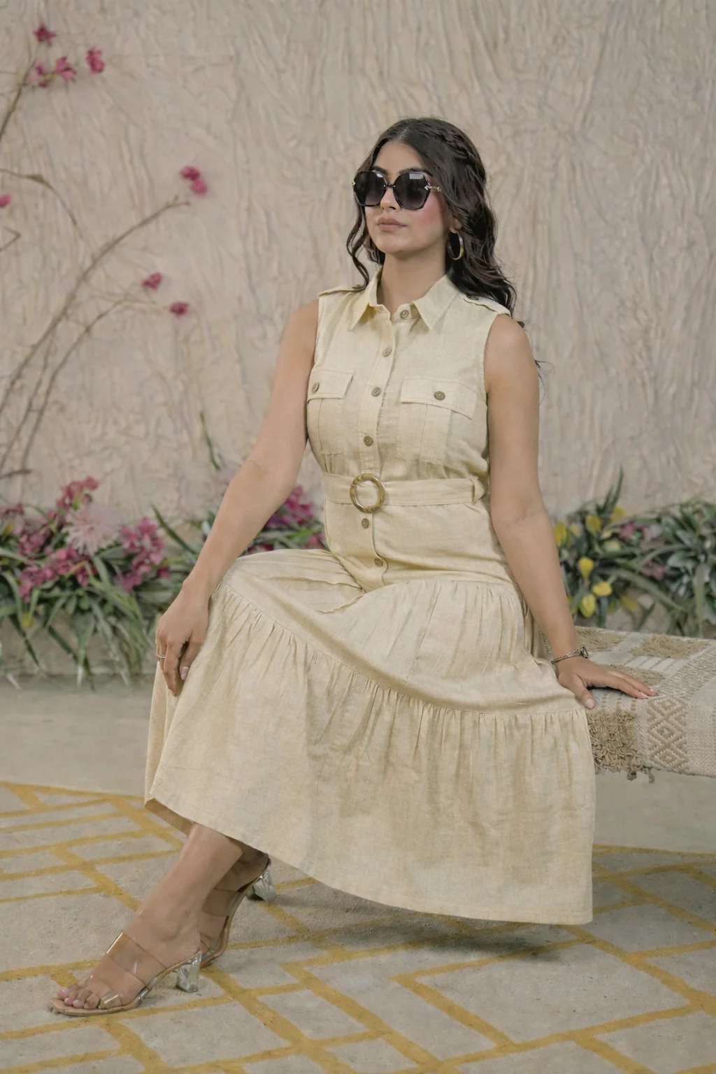 Ridhika Tuscan cotton dress - Image 6