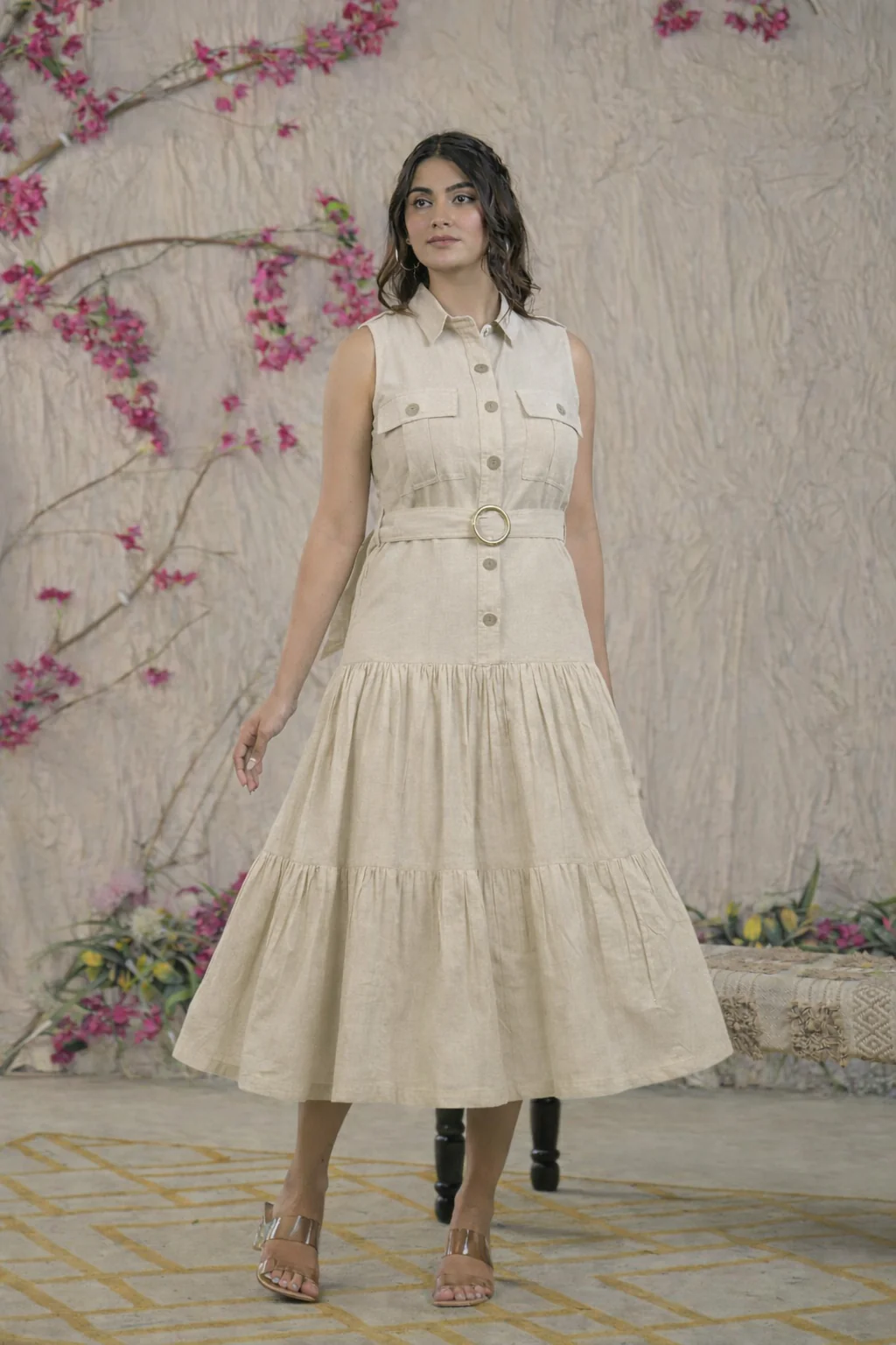 Ridhika Tuscan cotton dress - Image 9