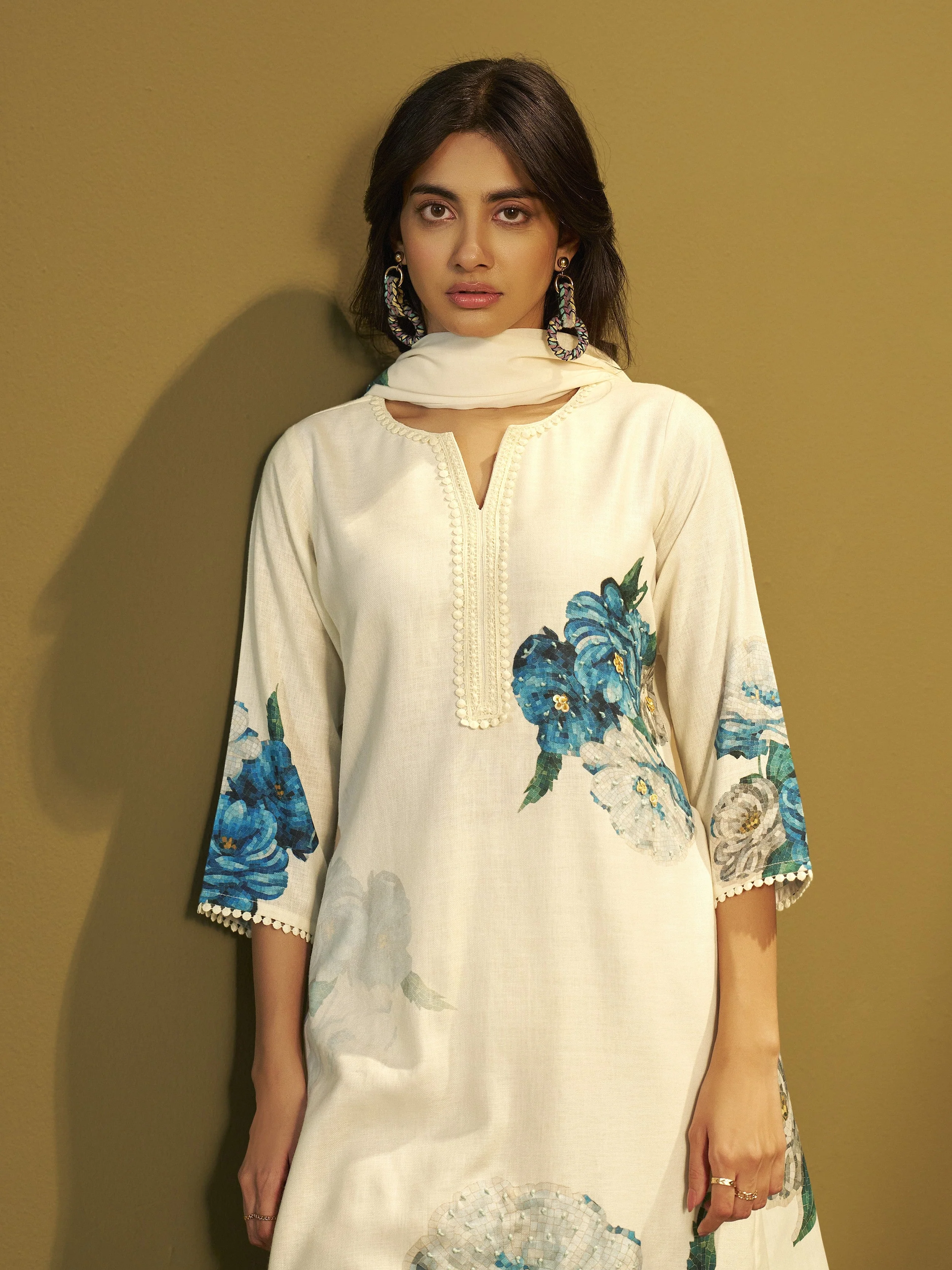 Itrh pancy cotton suit set - Image 2