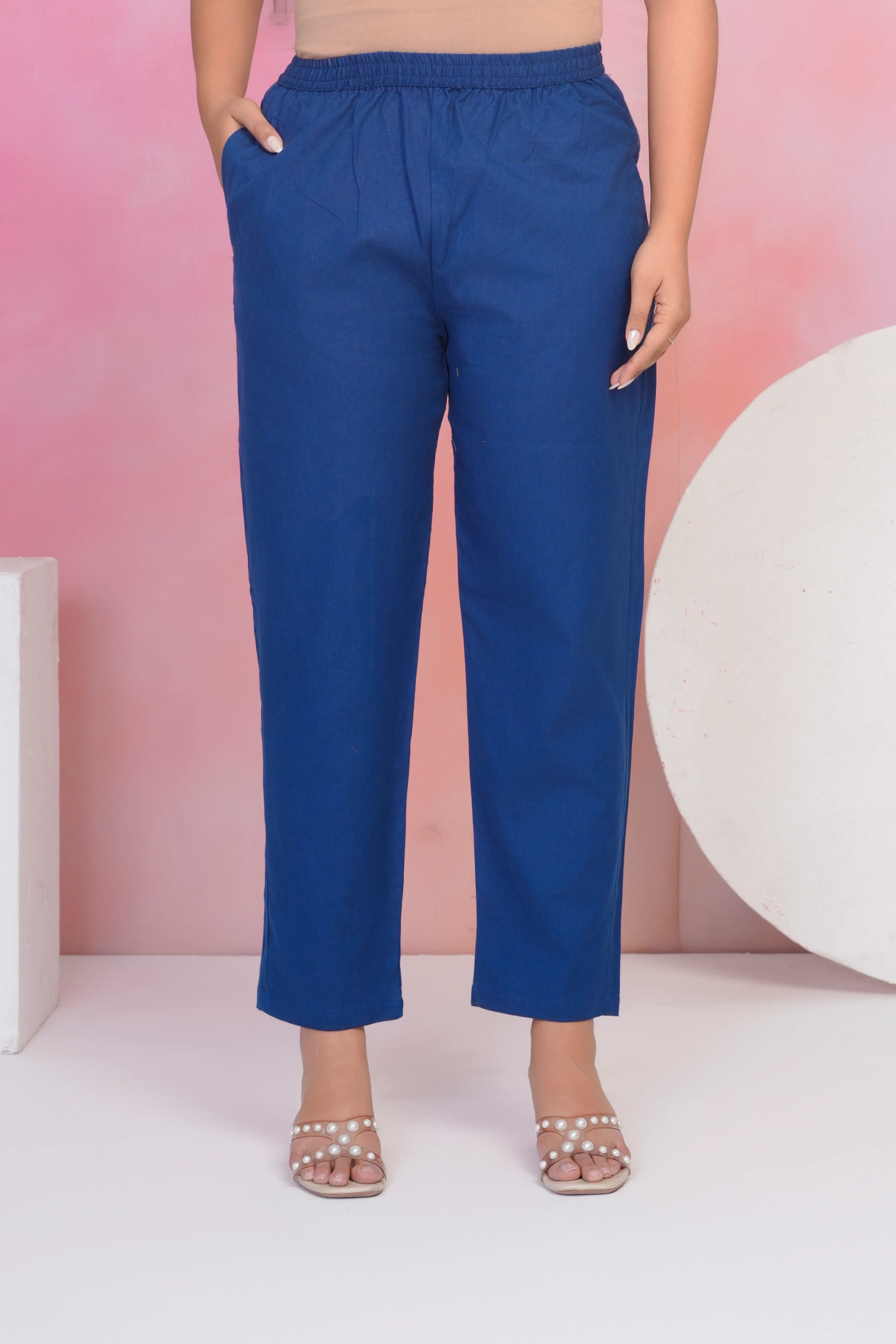 Vaidehi indi embroidery cotton co-ord set - Image 4