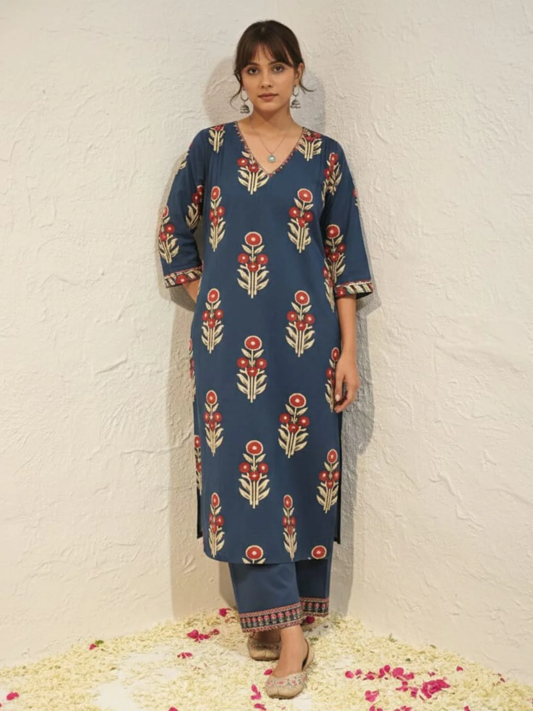 Swades indi cotton Kurta pant set - Image 5