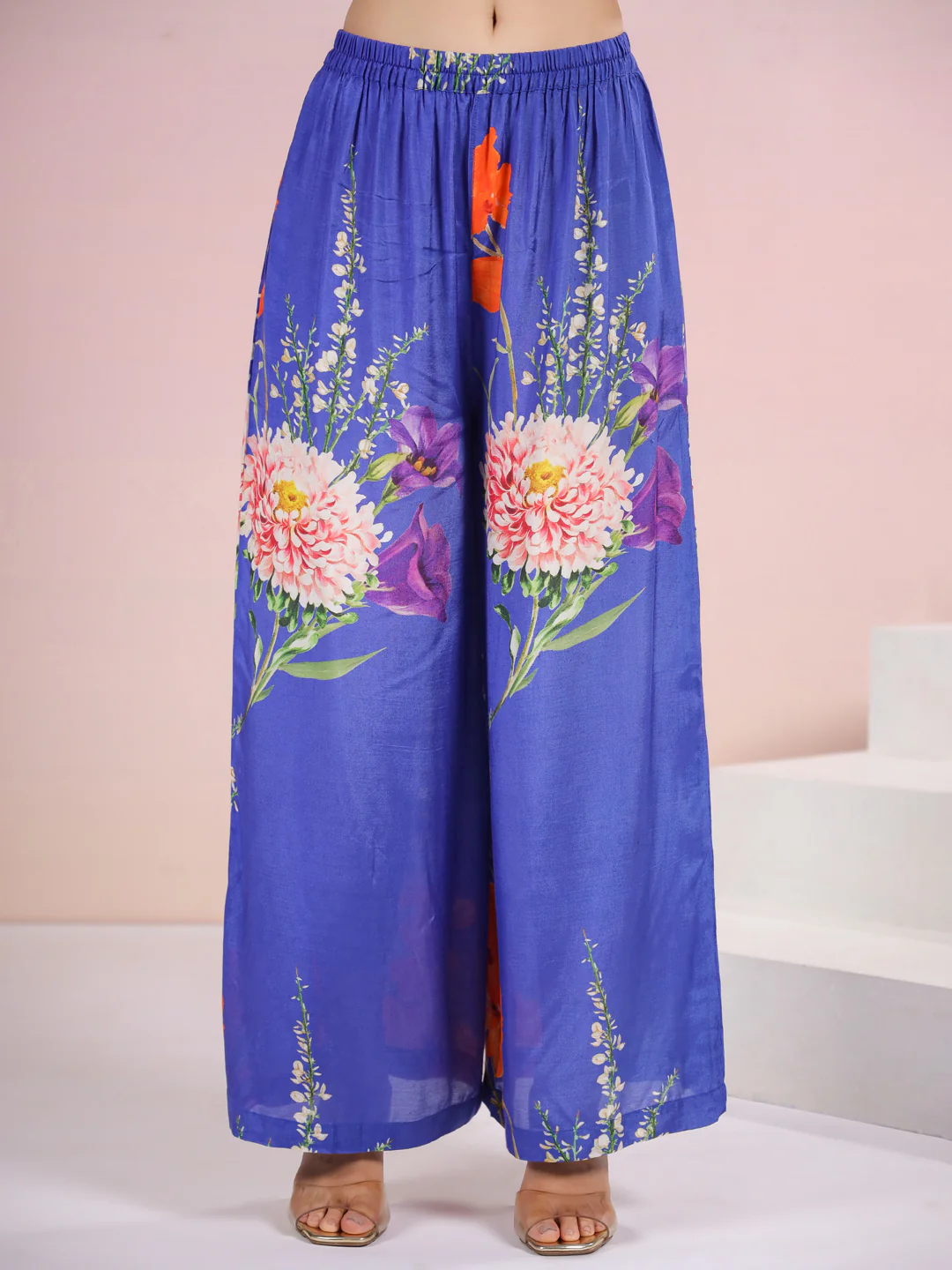 Tracy Lapis Floral Printed Co-ord Set - Image 10