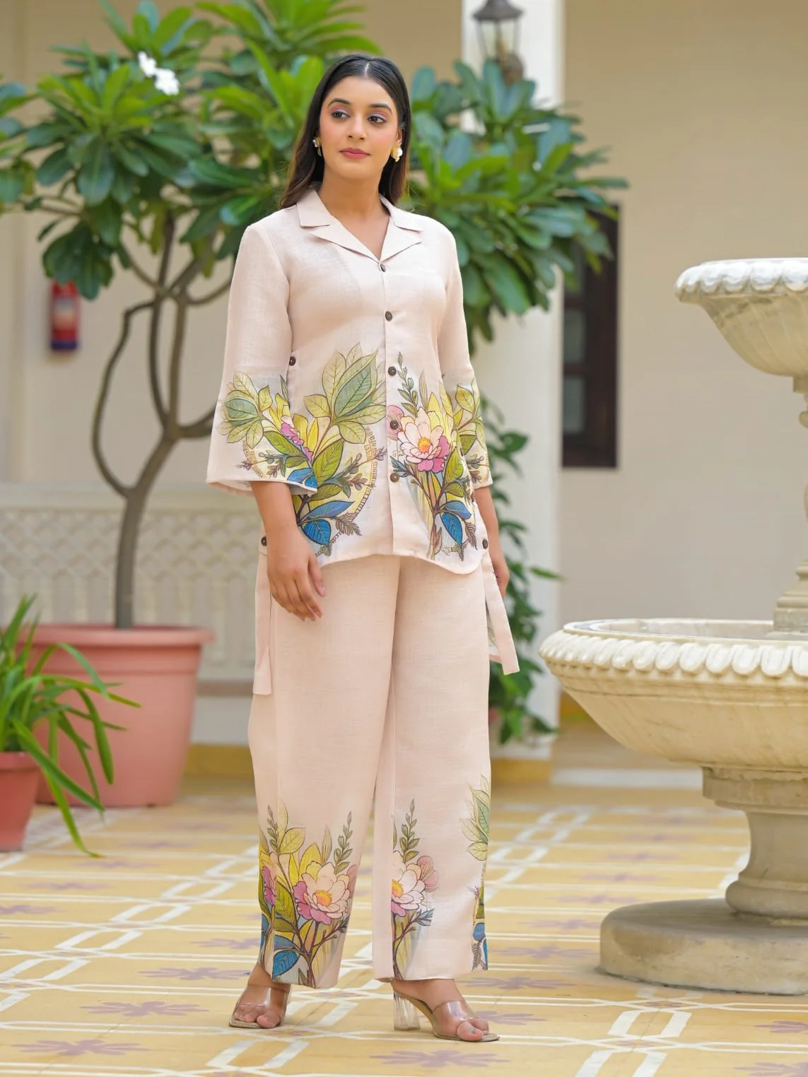 Gabru tuscan printed cotton co-ord set - Image 5