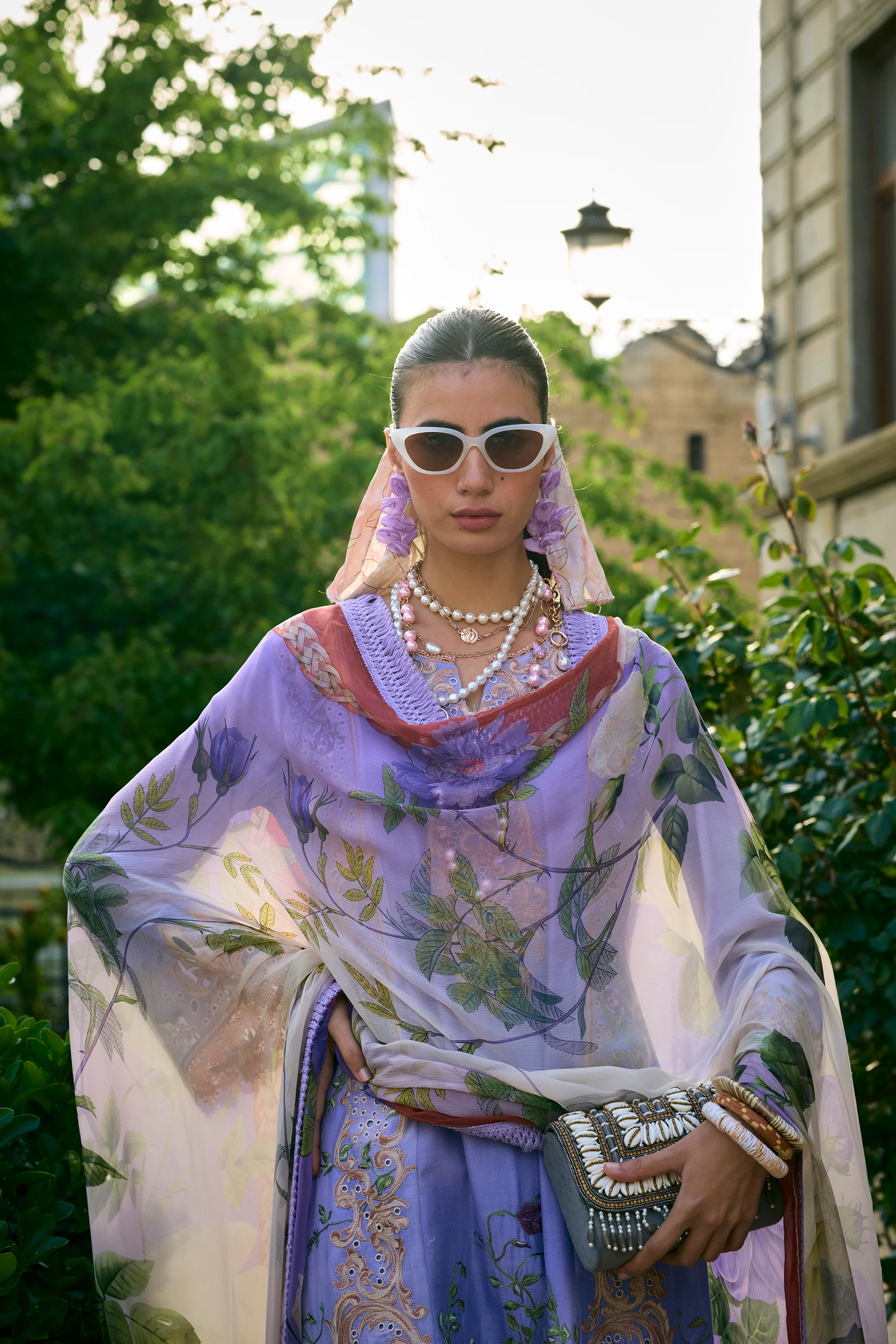 Rasheeda Heather Full Work Lawn Suit - Image 5