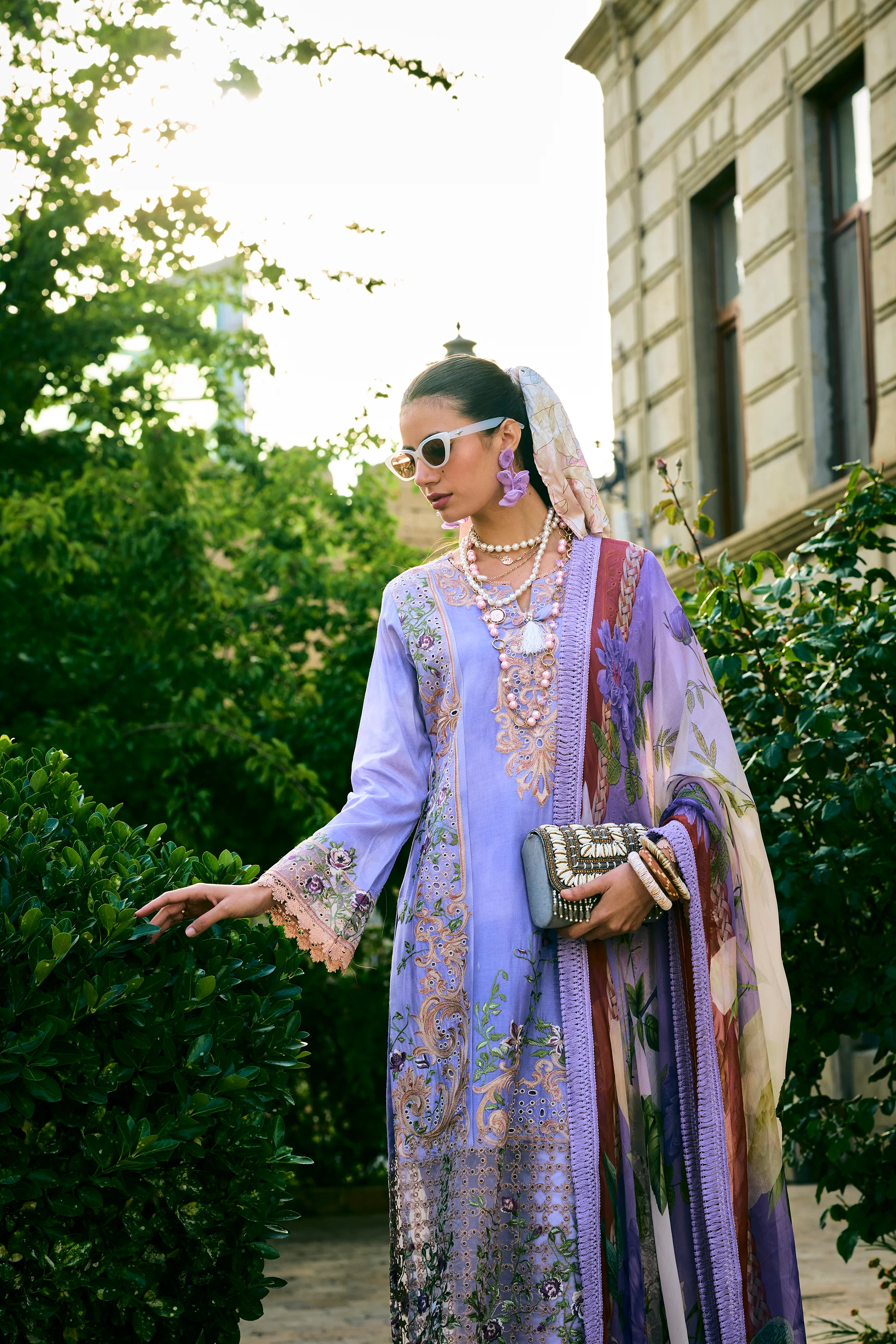 Rasheeda Heather Full Work Lawn Suit - Image 6