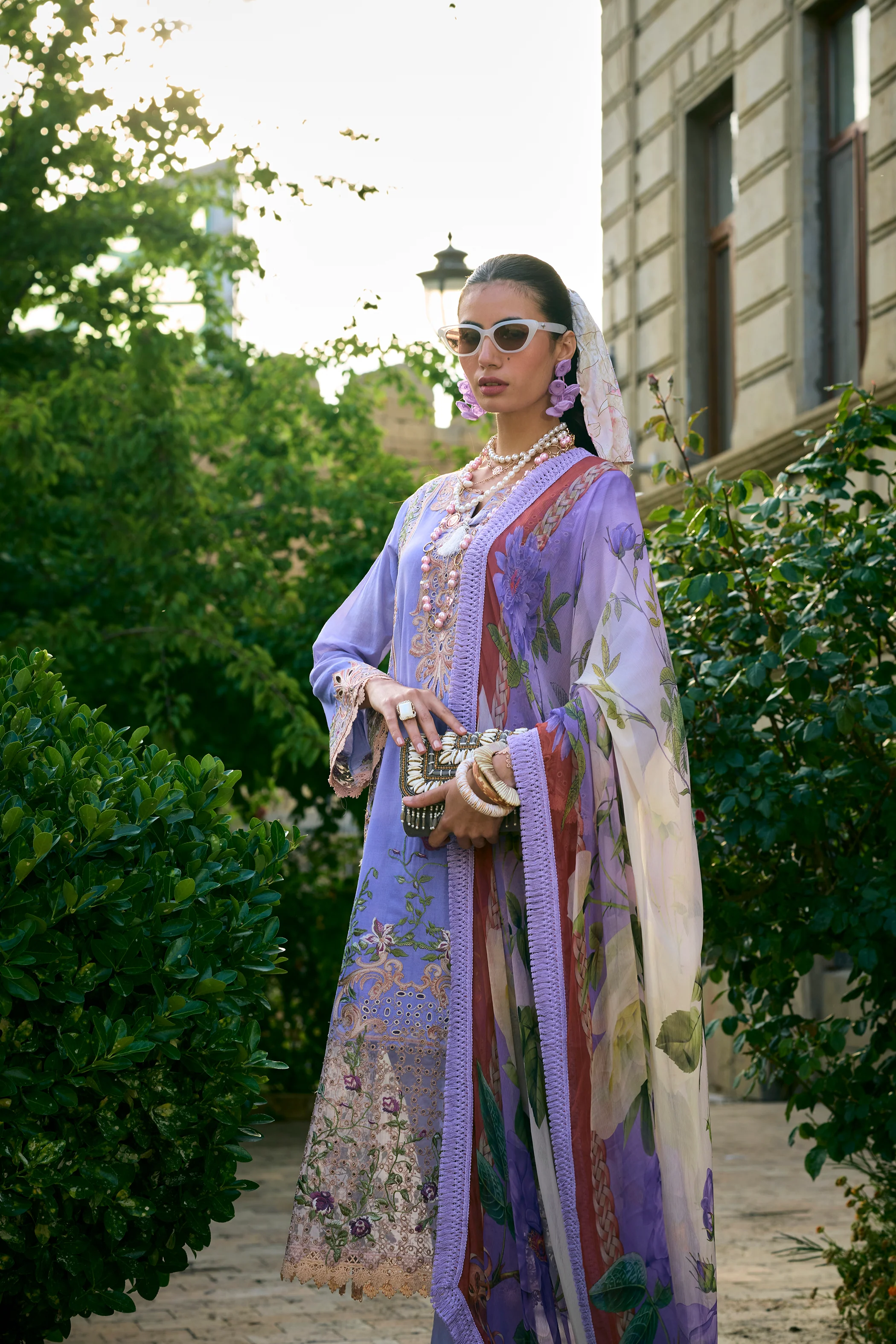 Rasheeda Heather Full Work Lawn Suit - Image 8