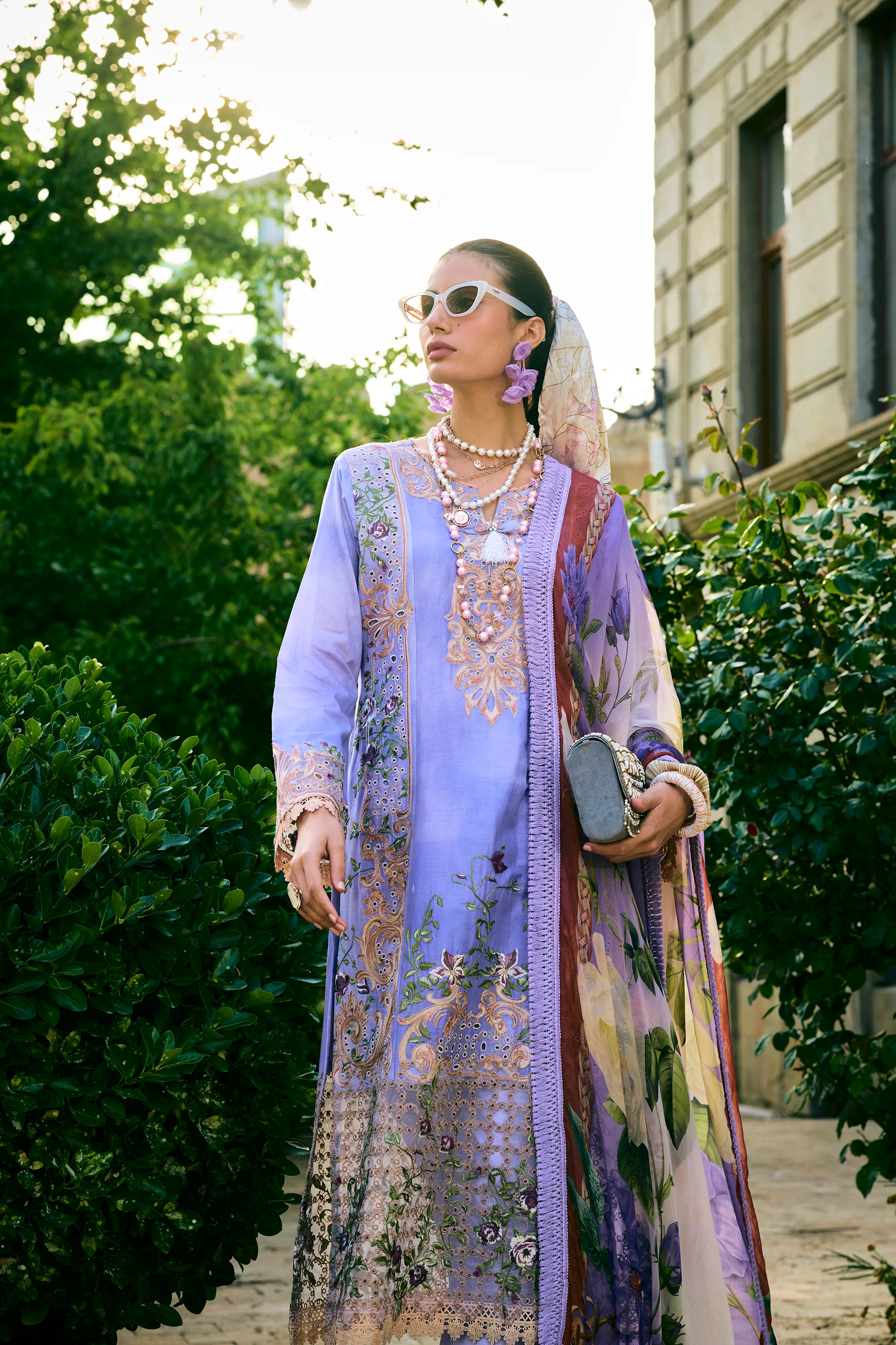 Rasheeda Heather Full Work Lawn Suit - Image 9