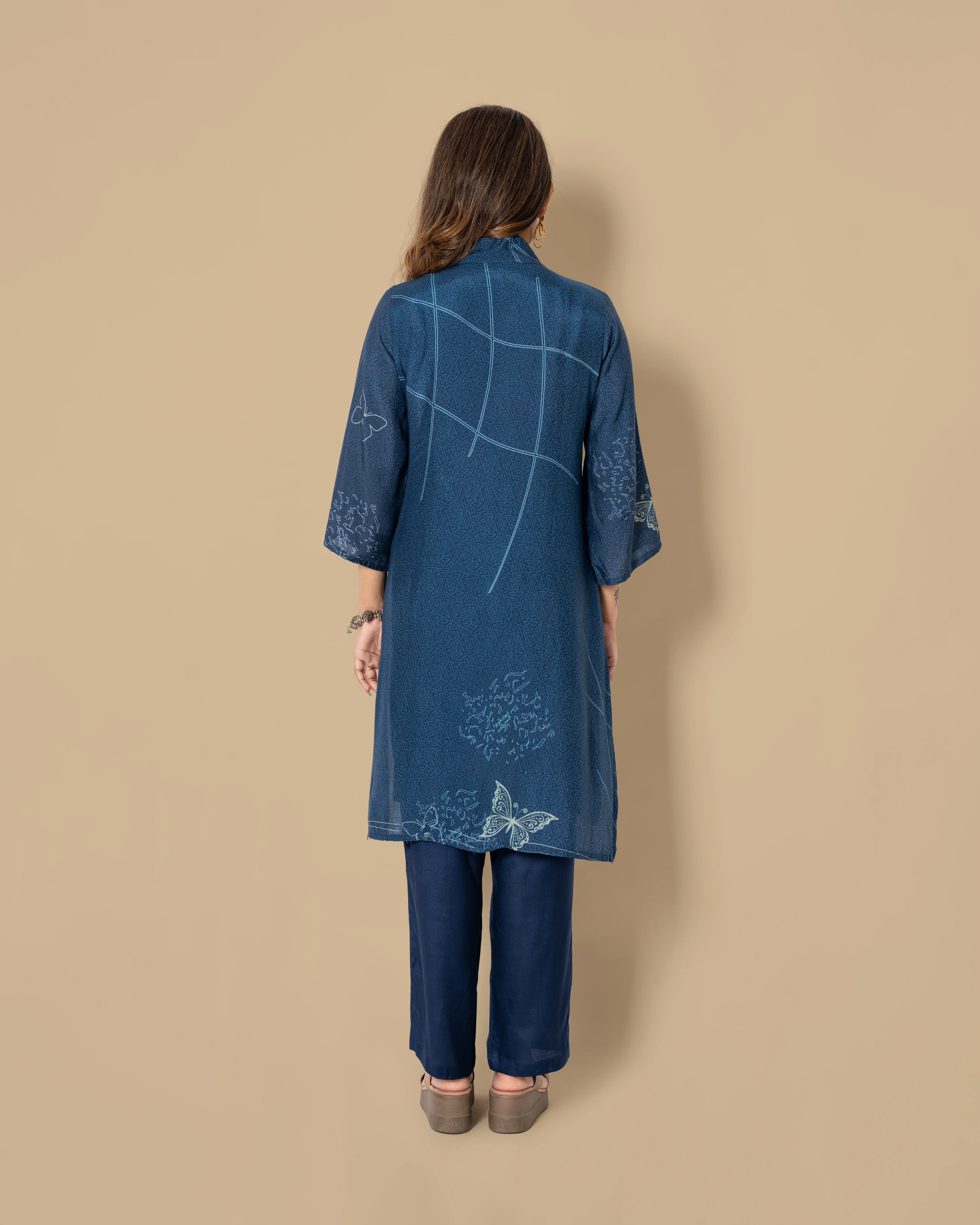 Naina Indigo Co-ord Set - Image 3
