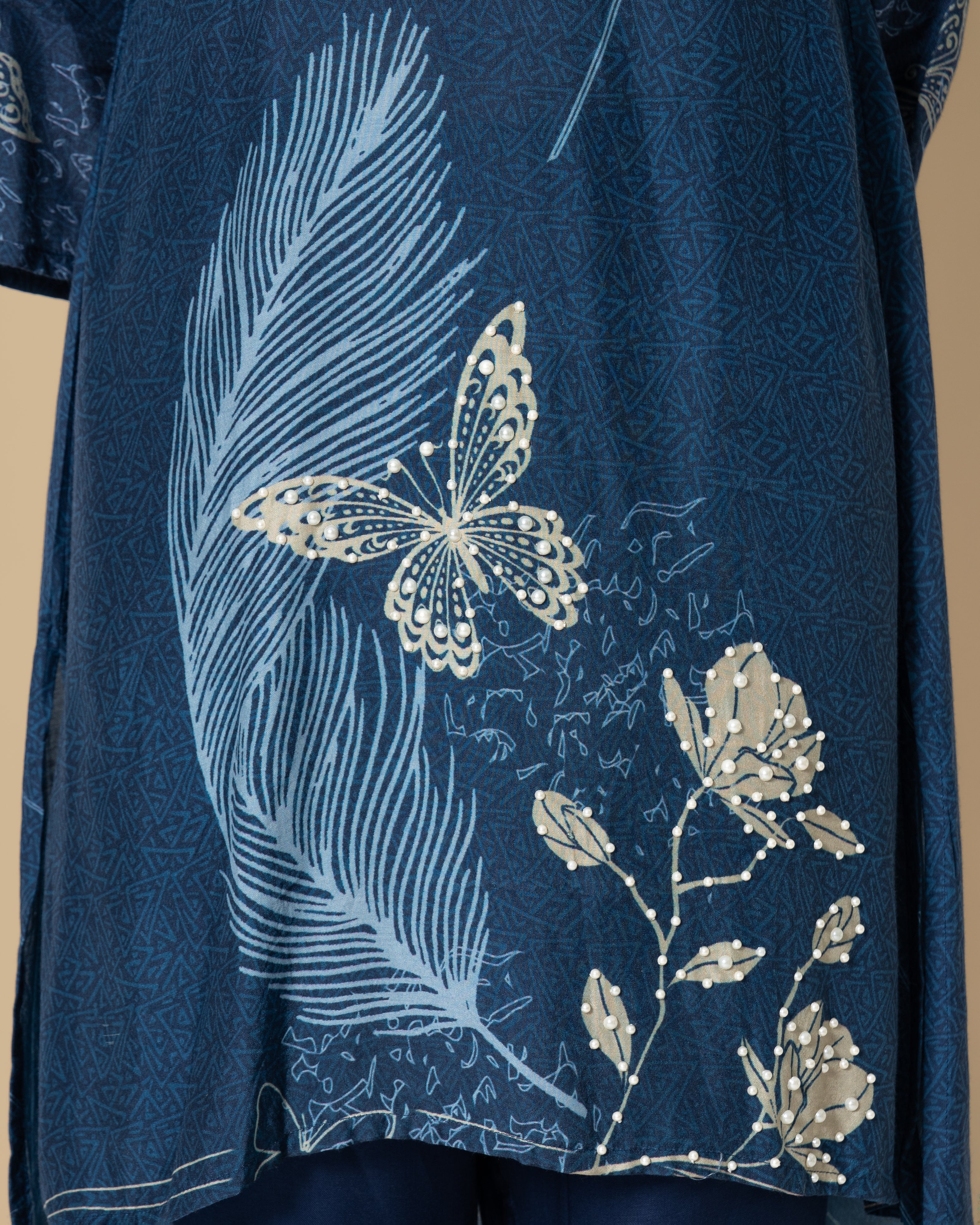Naina Indigo Co-ord Set - Image 6