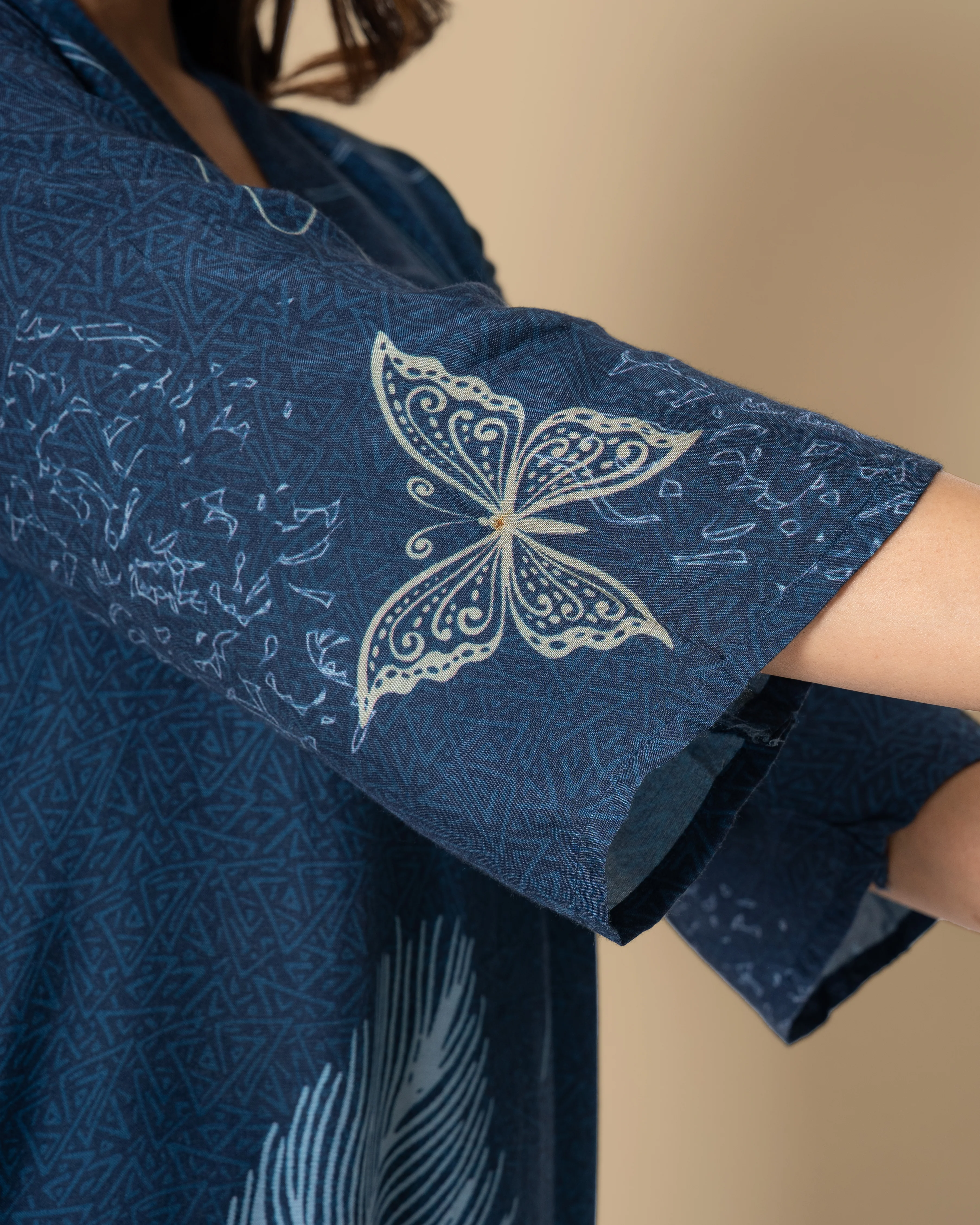 Naina Indigo Co-ord Set - Image 8