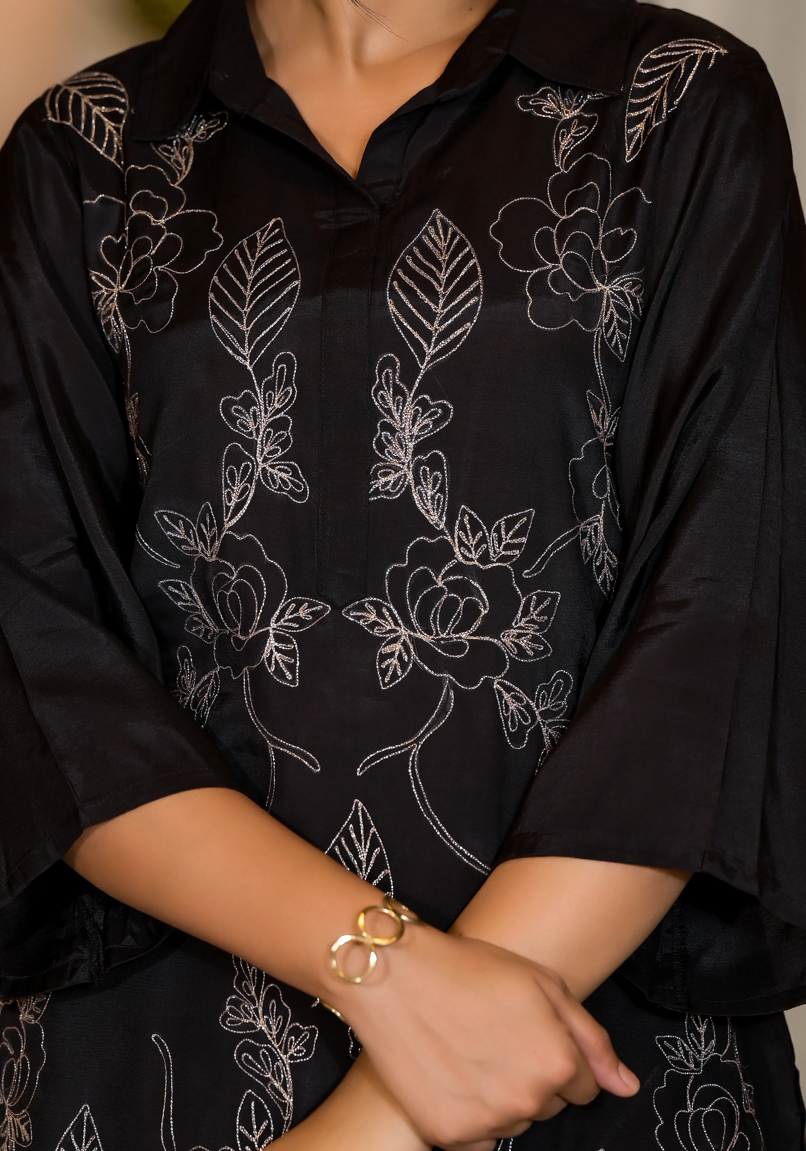 Irene Jade Premium embroidered Co-ord Set - Image 8