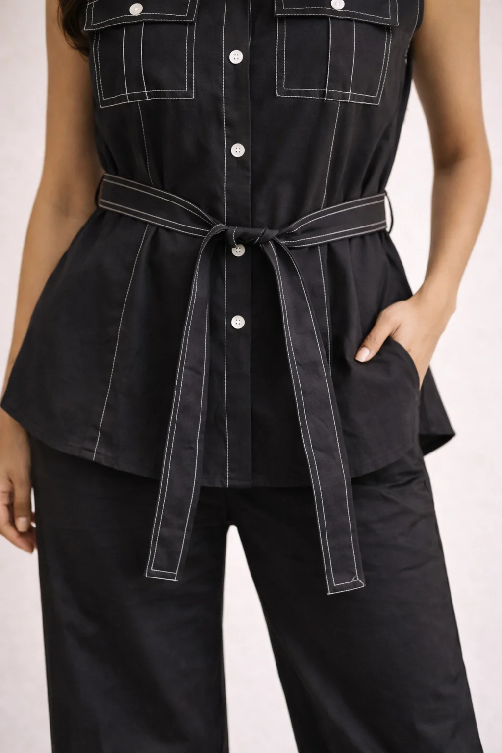 Akshara Sable cotton co ord set - Image 5